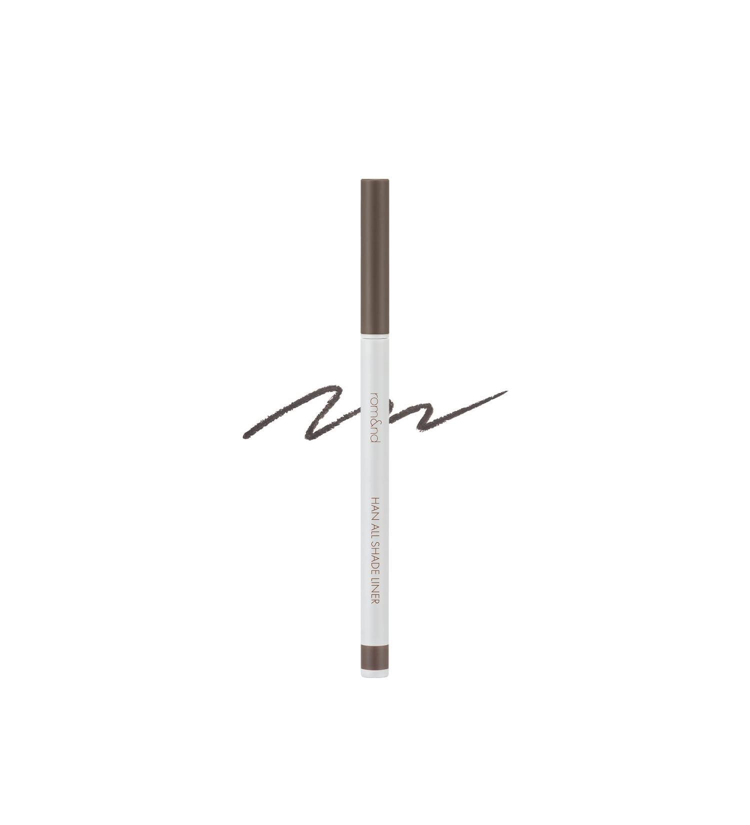 rom&nd Han All Shade Liner 01 EBONY TAUPE Eye Liner Pencil - Smudge Free, Long Lasting, Highly Pigmented - Buy Online on GoSupps.com