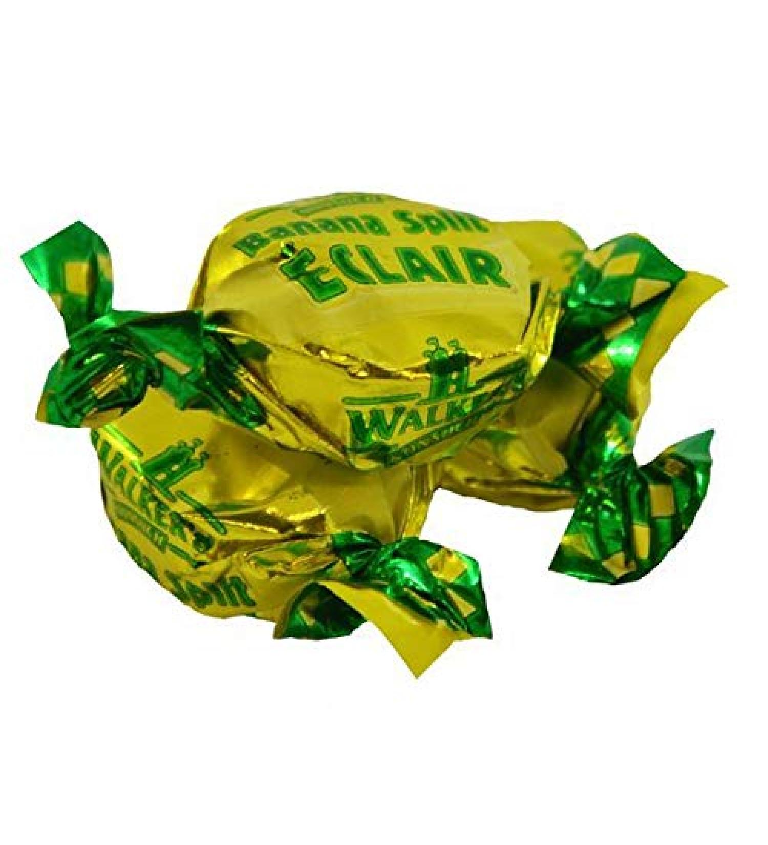 Walkers Nonsuch Bonbons Banana Split Eclairs Wedding/Party Bag 200g