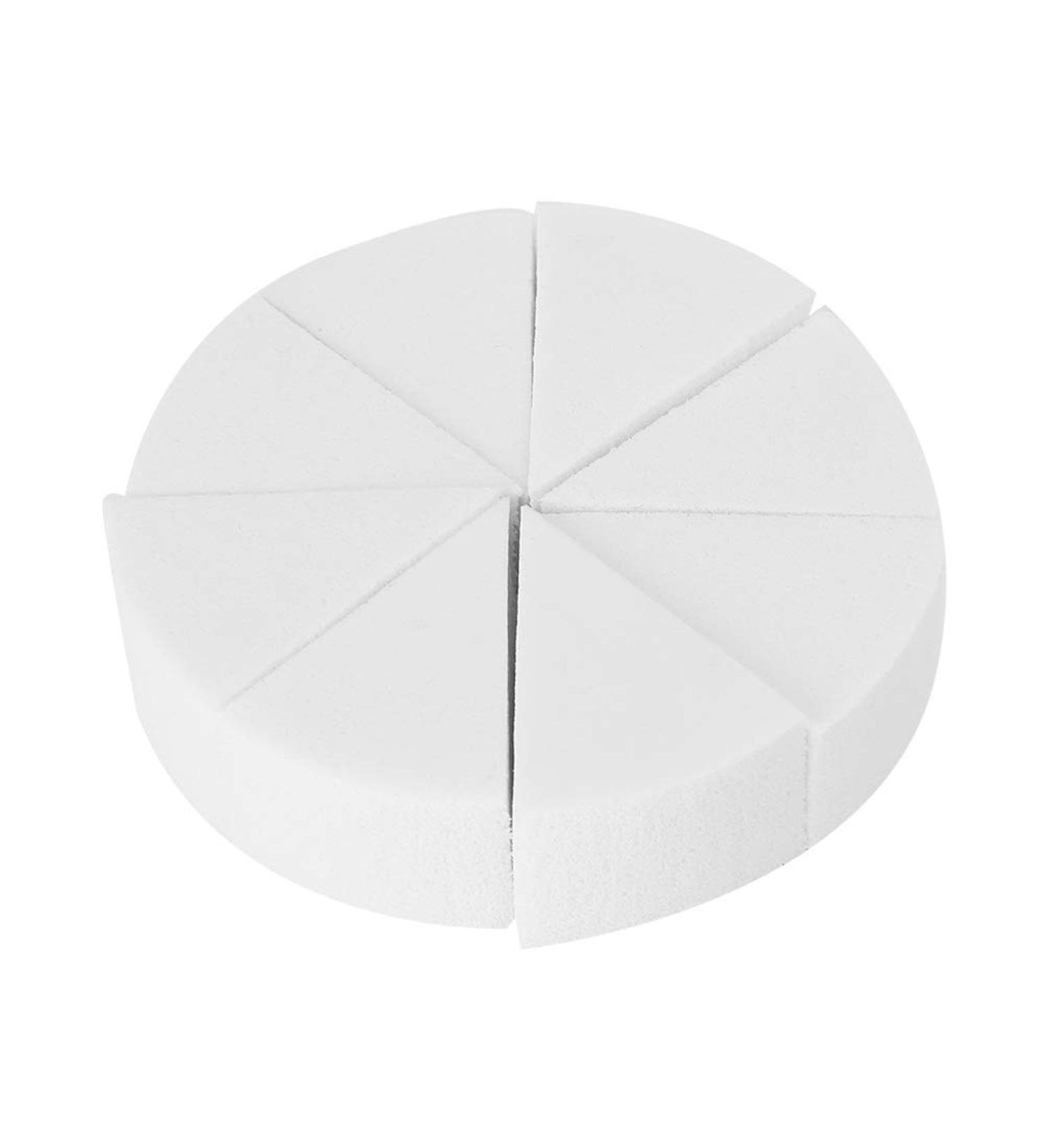 8-Piece Makeup Sponge Set - Washable Triangular Beauty Sponges for Flawless Foundation Blending & Cosmetic Application - Buy Online on GoSupps.com