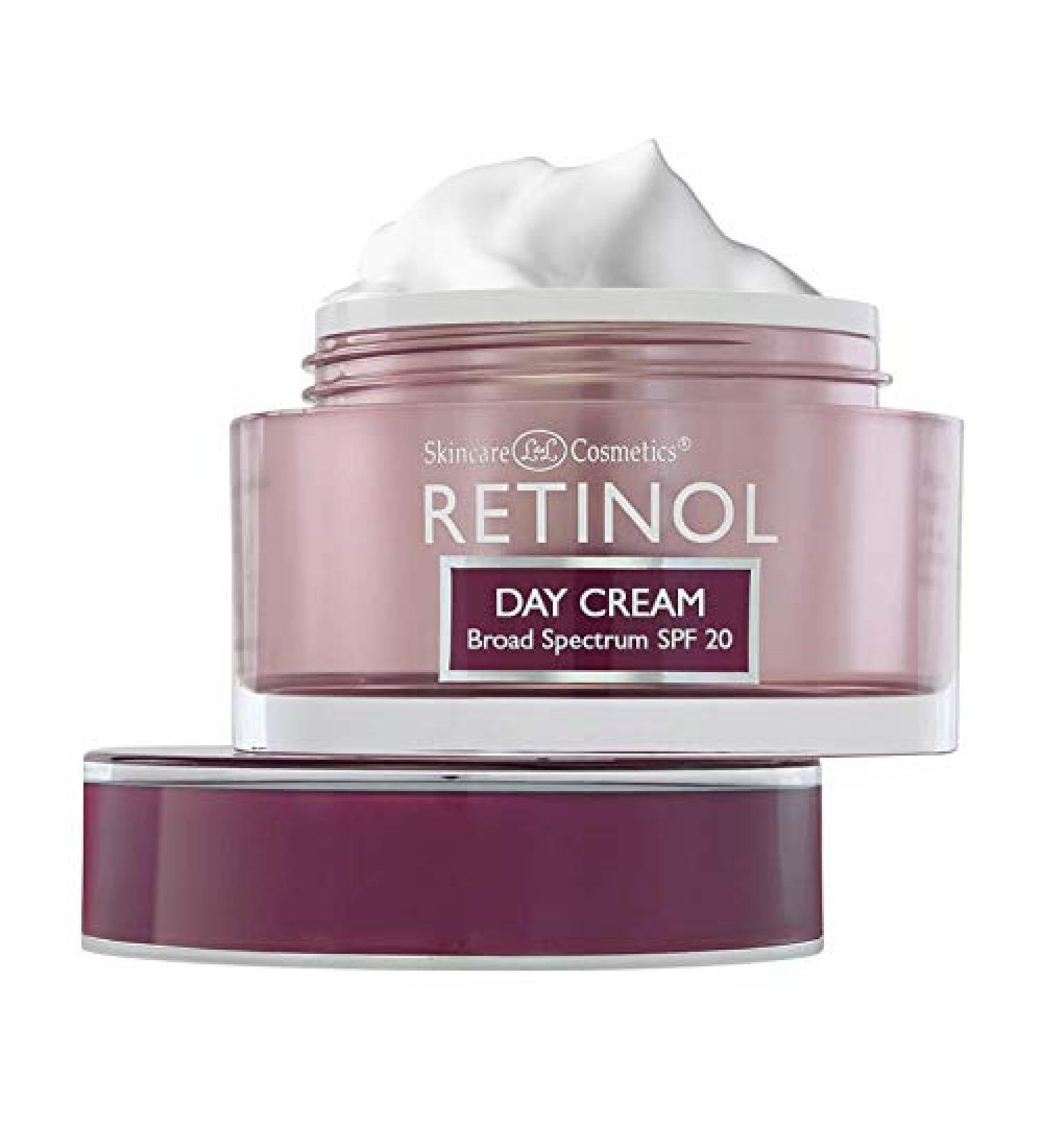 Buy LdeL Cosmetics Retinol Day Cream SPF 20 - 1.7 oz | Anti-Aging Skincare - Buy Online on GoSupps.com
