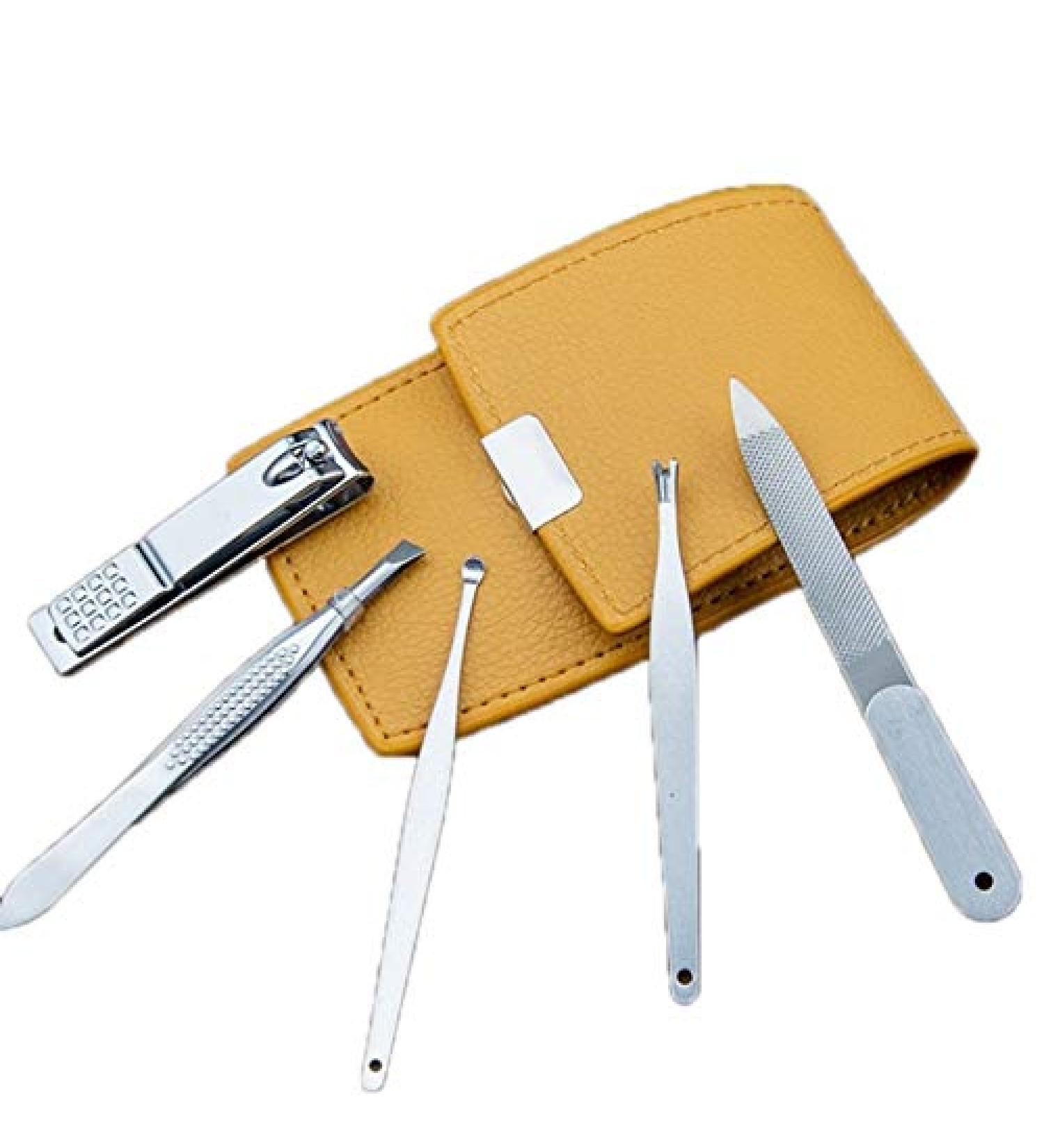 Nail Clippers Set Manicure Nail Clippers Set Manicure Nail Clippers Pedicure Set Portable Travel Stainless Steel Nail Cutter Tool Pedicure Tools for Feet (Color : Silver) - Buy Online on GoSupps.com