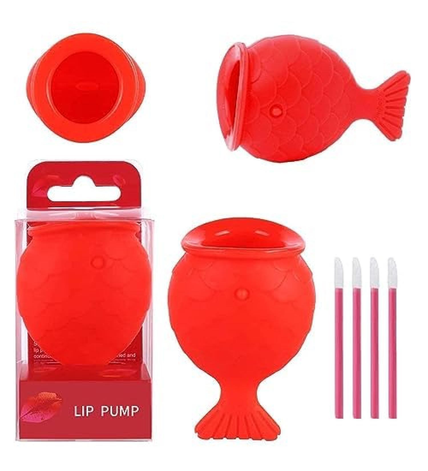 Lip Plumper Device | Lip Filler Beauty Pump | Natural Pout Enhancer Tool Achieve Fuller Lips Effortlessly - Buy Online on GoSupps.com
