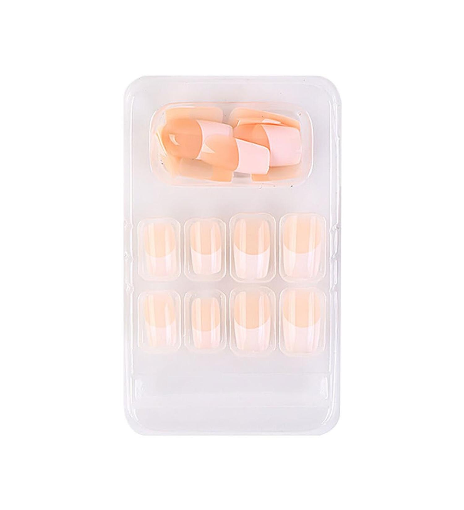 dijiusidy False Nail Perfect Matching Simple to Wear Fingernail Full Coverage Press Type Strong Viscosity Adjustable Paster Type 31 F741 Type 31 F741 - Buy Online on GoSupps.com