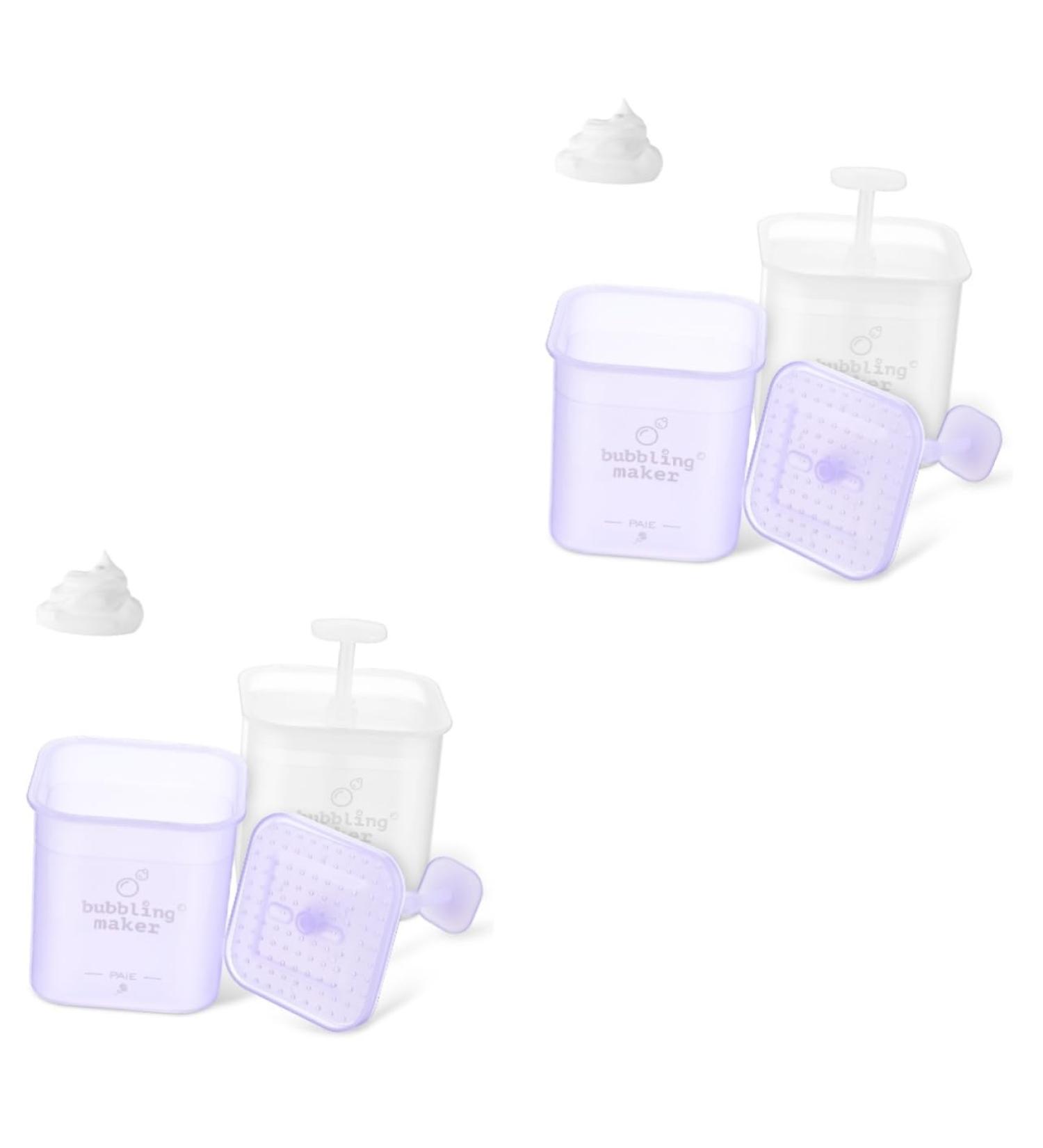 Didiseaon 4 Pcs Foam Cup Marshmallows Face Wash Facial Marshmallow Maker Skin Care Plastic 11.00X7.50X7.50CMx2pcs As Shownx2pcs - Buy Online on GoSupps.com