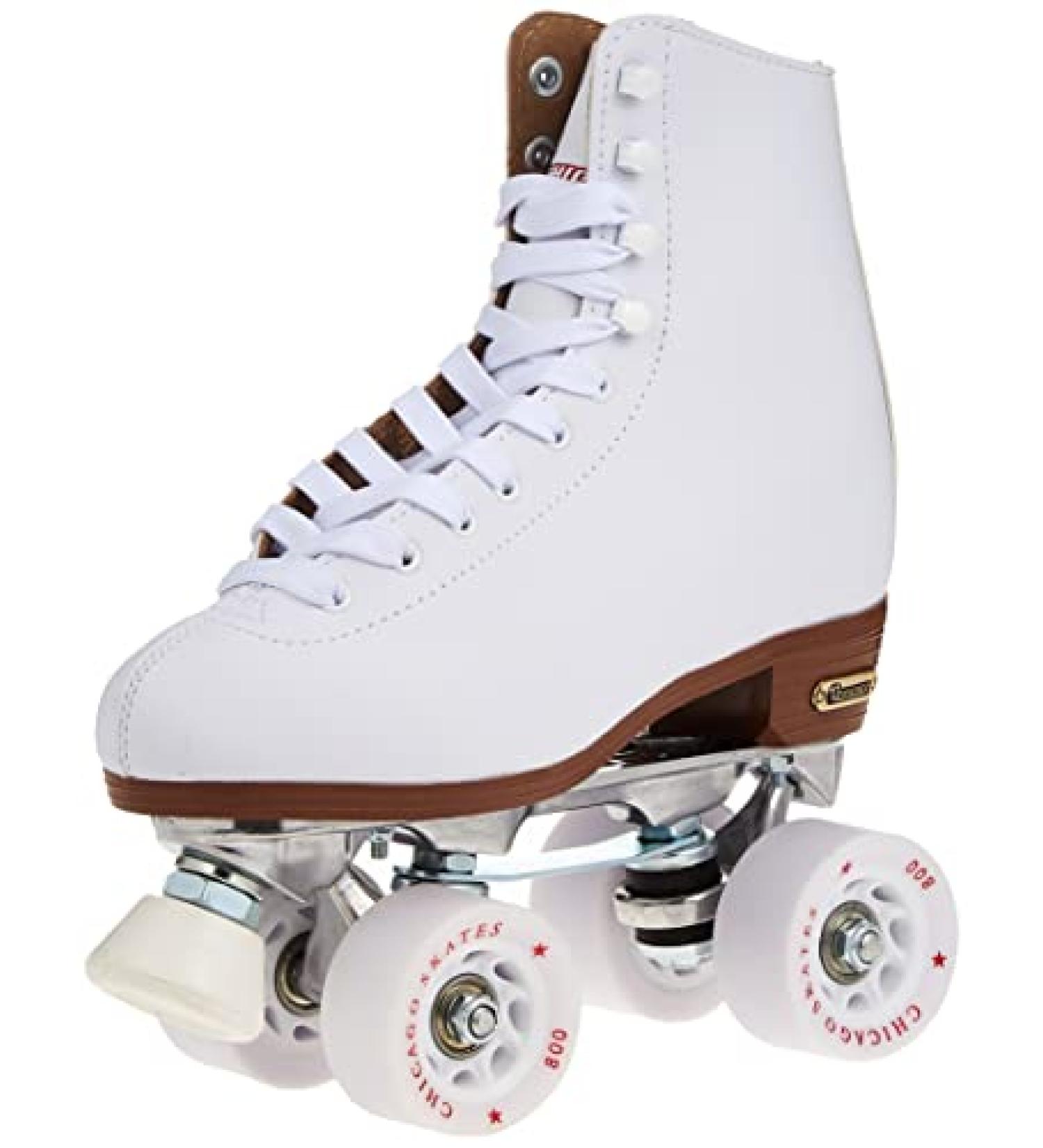 CHICAGO Skates Deluxe Leather Lined Rink Skate for Ladies and Girls Size 9 - Buy Online on GoSupps.com