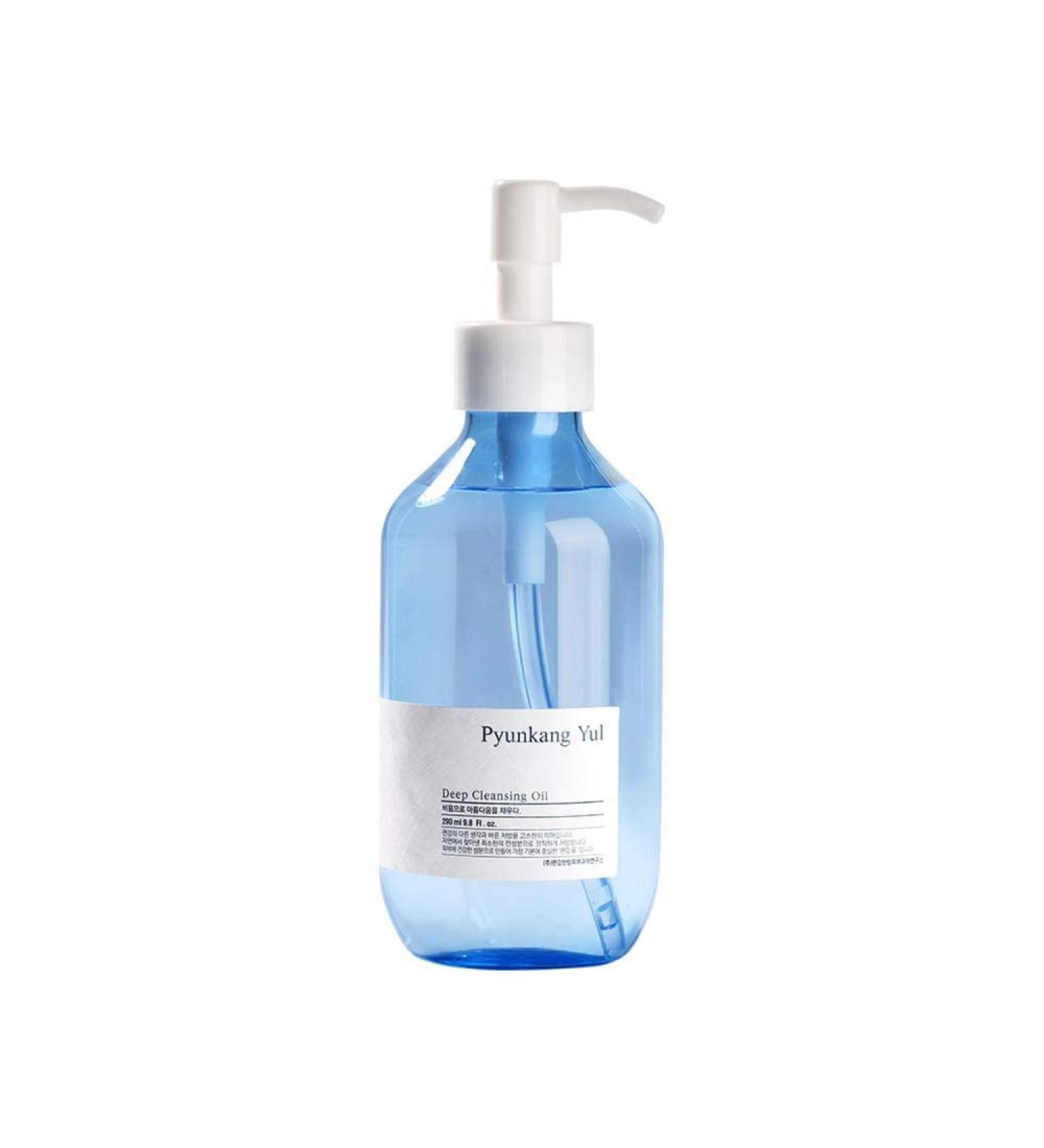 YUNKANG YUL Deep Cleansing Oil 9.8 Fl. Oz - Korean Makeup Remover for Face - Hyaluronic Acid Panthenol Infused - Natural Ingredients for Soothed Skin - Buy Online on GoSupps.com