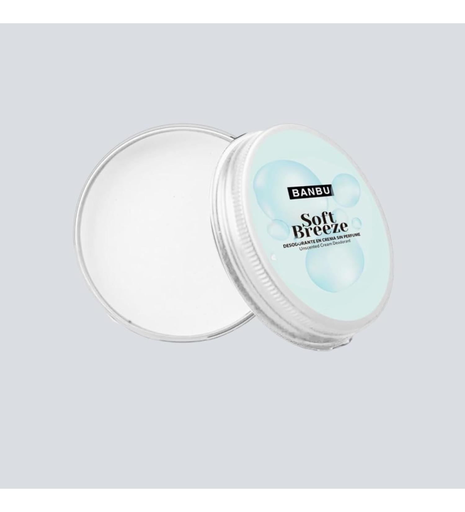  BANBU BANBU Natural Cream Deodorant | Fresh Scents | 24-Hour Protection | Aluminum-Free (Fragrance-Free for Sensitive Skin) - Buy Online on GoSupps.com