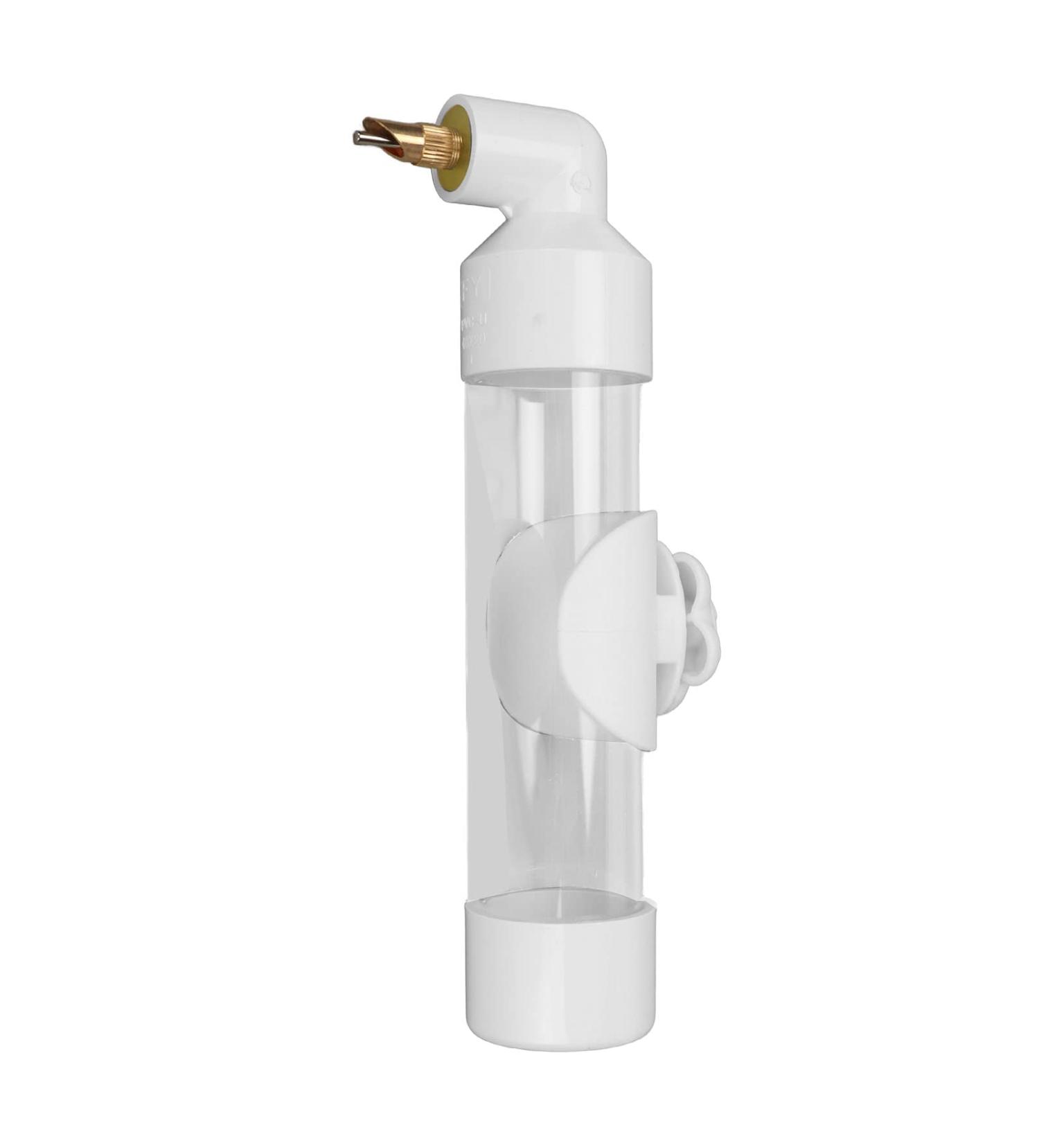 Buy Gloglow Automatic Bird Drinking Device - Acrylic Parrot Water Bottle for Small & Medium Birds | Large Capacity Cage Accessories (White) - Buy Online on GoSupps.com