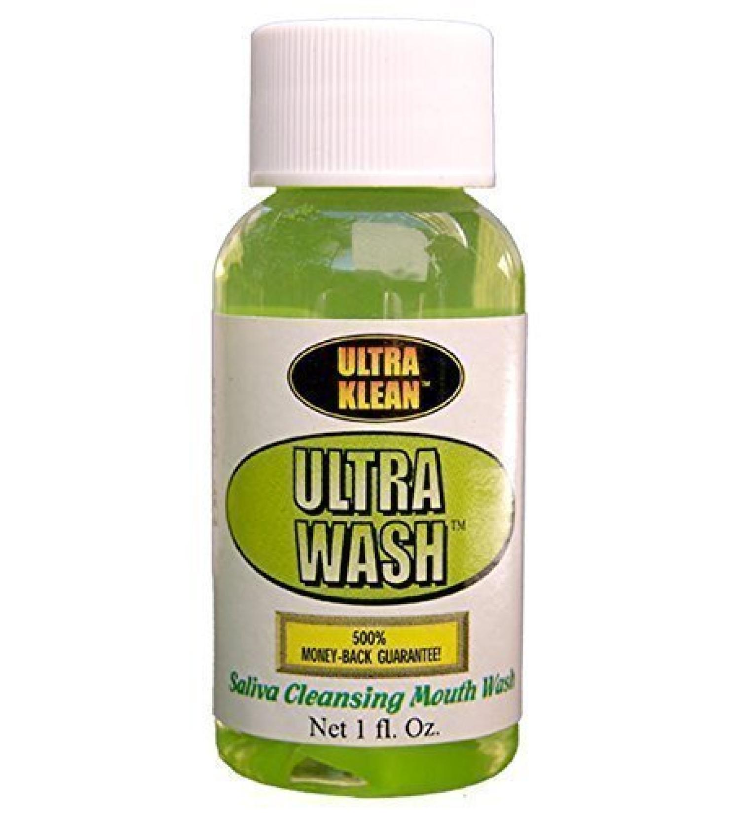 Mouthwash Ultra Clean Mouth Wash Saliva Test Salvia Cleansing Mouth wash 1 fl.oz