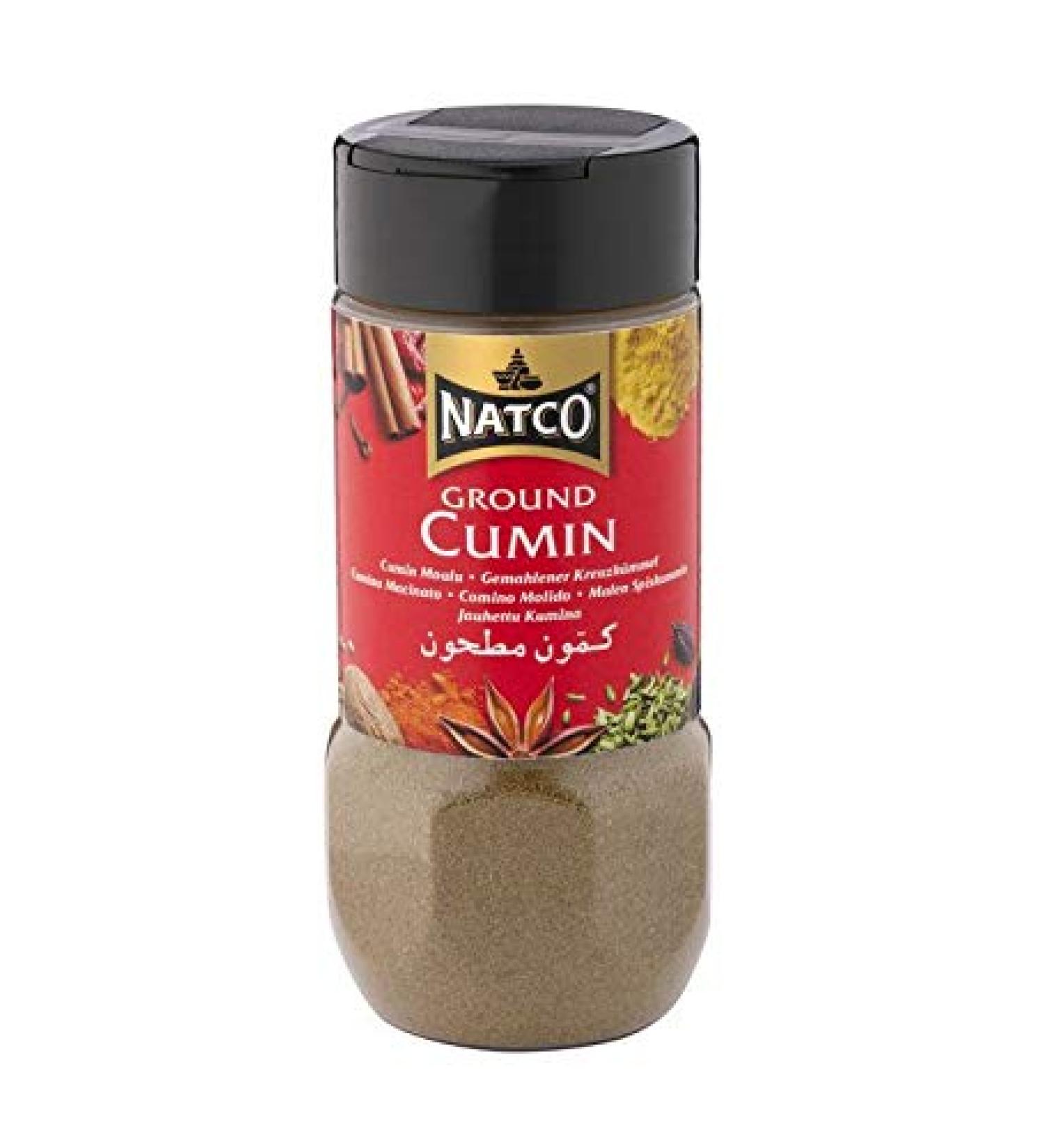 Natco - Cumin moulu en poudre - 100 g - Lot de 3