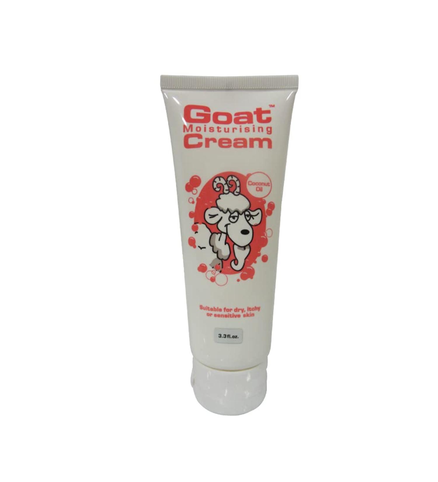 Goat Moisturizing Cream w/Coconut Oil 3.3 oz Pack of 2