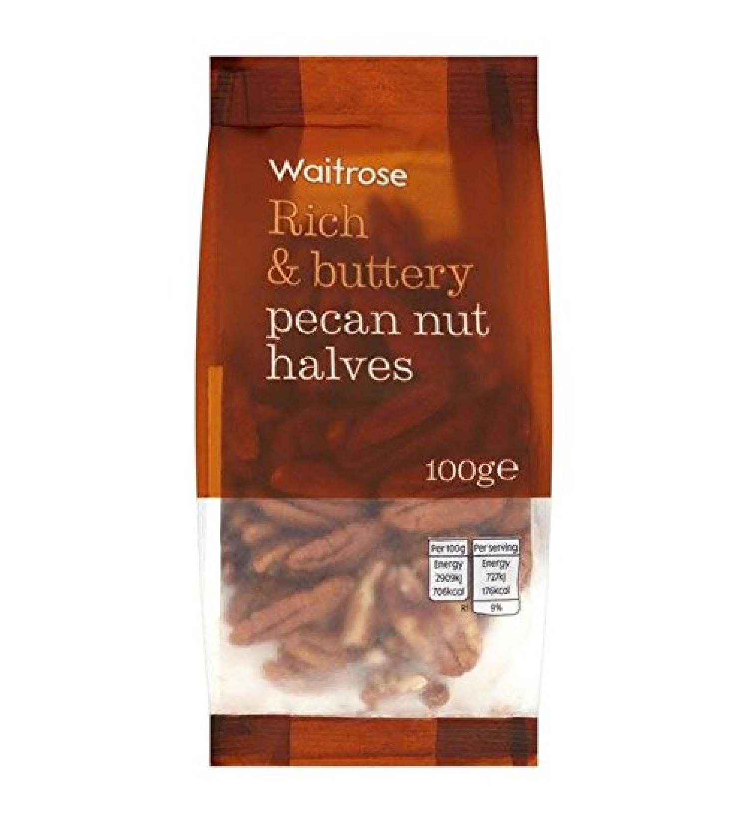 Waitrose Waitrose Pecan Nuts 100g