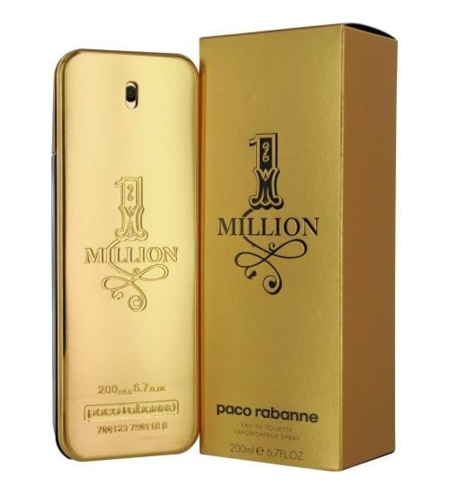 Paco Rabanne 1 Million Men's Fragrance - Fresh & Spicy Scent with Amber, Leather & Tangerine Notes - Irresistible Seduction in a 6.8 Oz EDT Spray - Buy Online on GoSupps.com