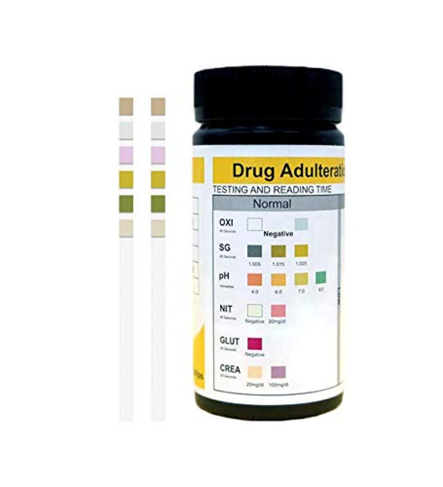 at Home Adulteration Strips: Urine Drug Adulteration Test