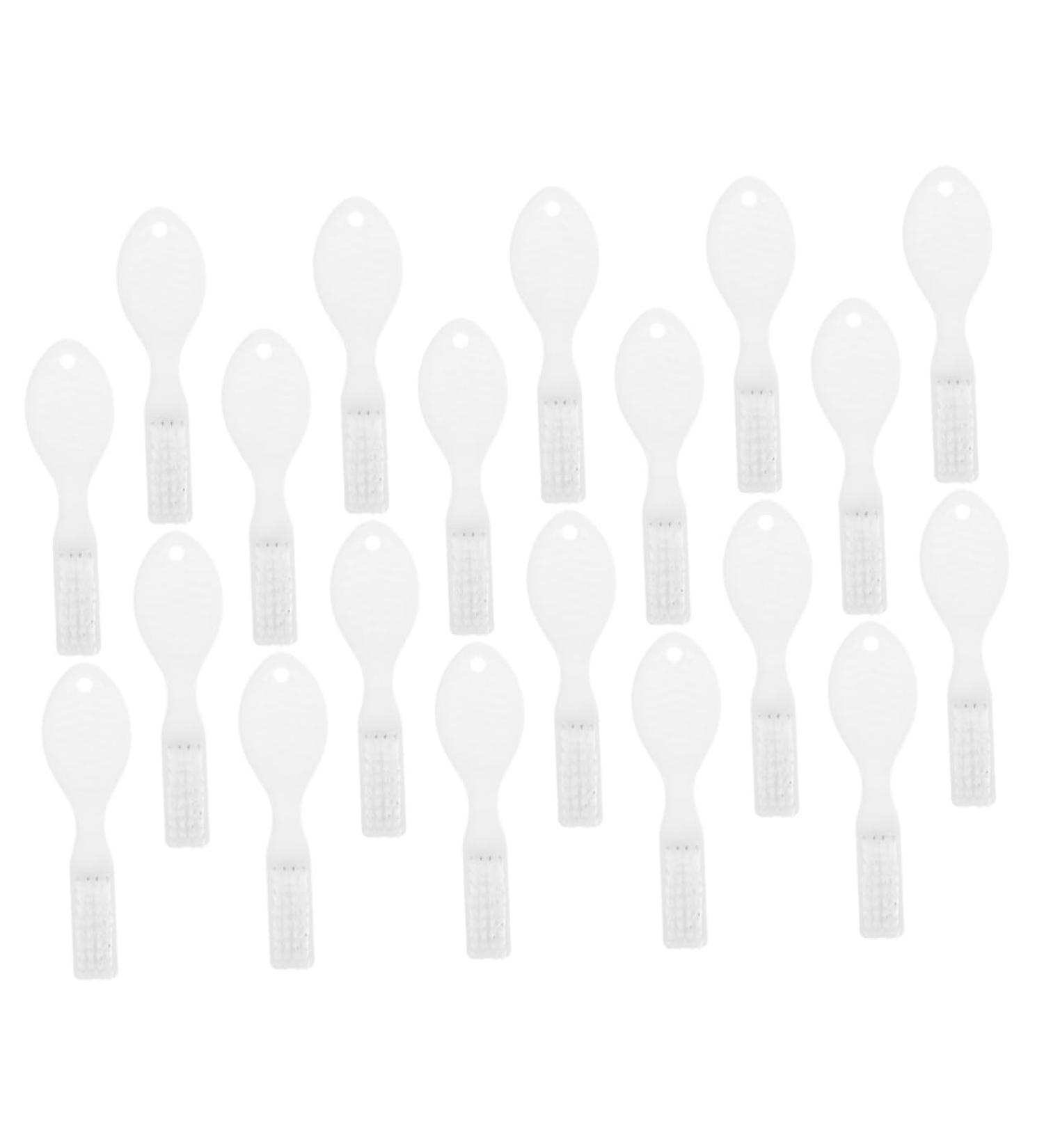 Angoily 20-Pack Soft Prison Toothbrushes - Travel & Oral Hygiene Essentials for Safe & Effective Cleaning - Buy Online on GoSupps.com