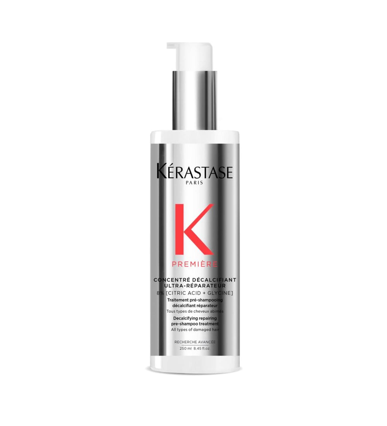 K RASTASE Premi re - Pre-Shampoo Treatment - Ultra-Repairing Decalcifying Concentrate - Deep Repairs - Innovative Formula With Citric Acid & Glycine - Sulfate-Free - Damaged Hair - 250 ml - Buy Online on GoSupps.com