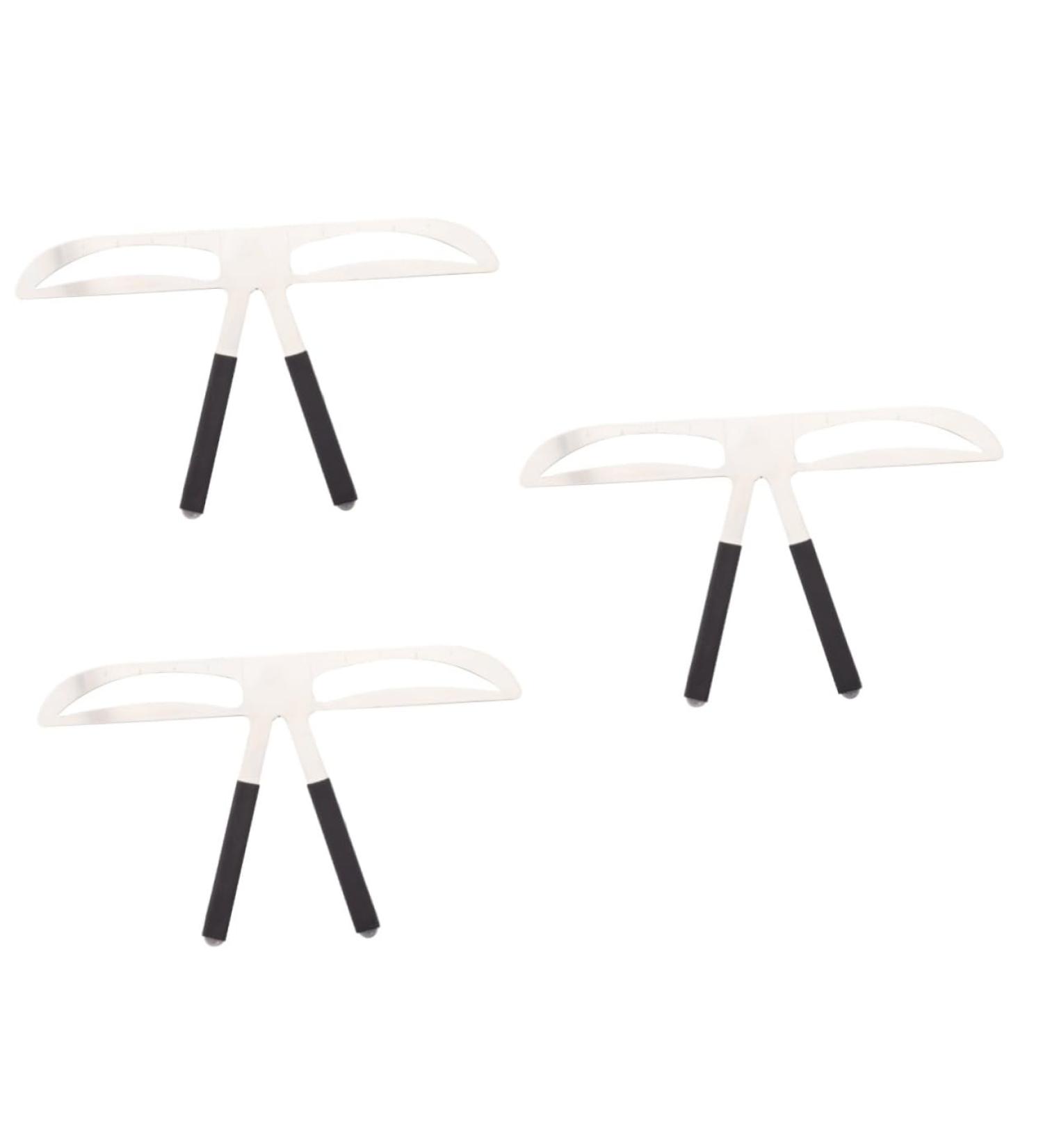 Beavorty 3pcs make up kit eye brow shaping kit eyebrow drawing tools eyebrow makeup tools eyes makeup shaper 1 count (Pack of 1) As Shownx3pcs - Buy Online on GoSupps.com