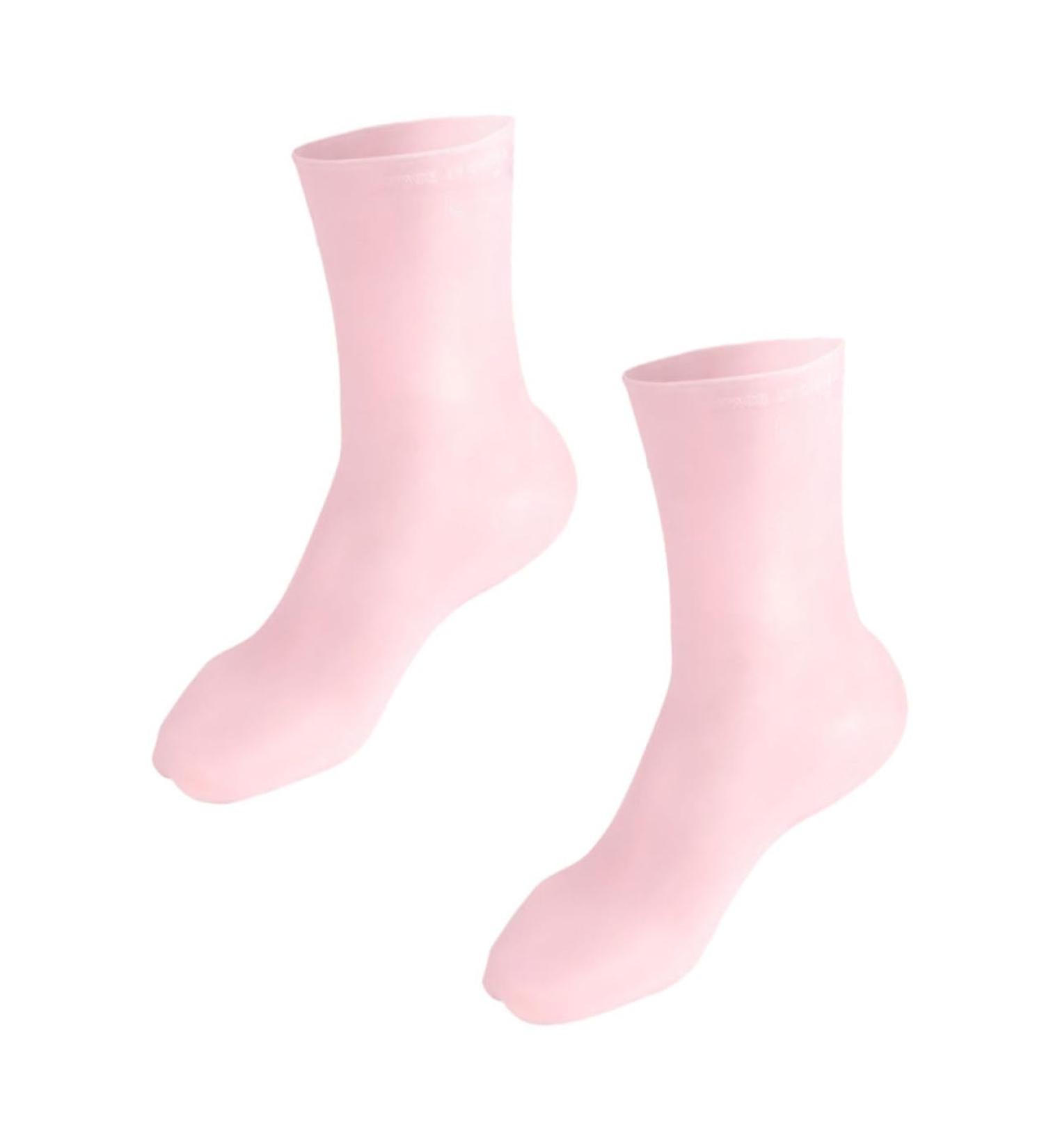 Healeved 1 Pair Moisturizing Socks Beach Socks Dress Shoes for Women Heels Feet Moisturizing Socks Pleaser Heels for Women Moisturizing Foot Socks Spa Silicone Gel Elastic Miss Sebs Pink 20x10cm - Buy Online on GoSupps.com