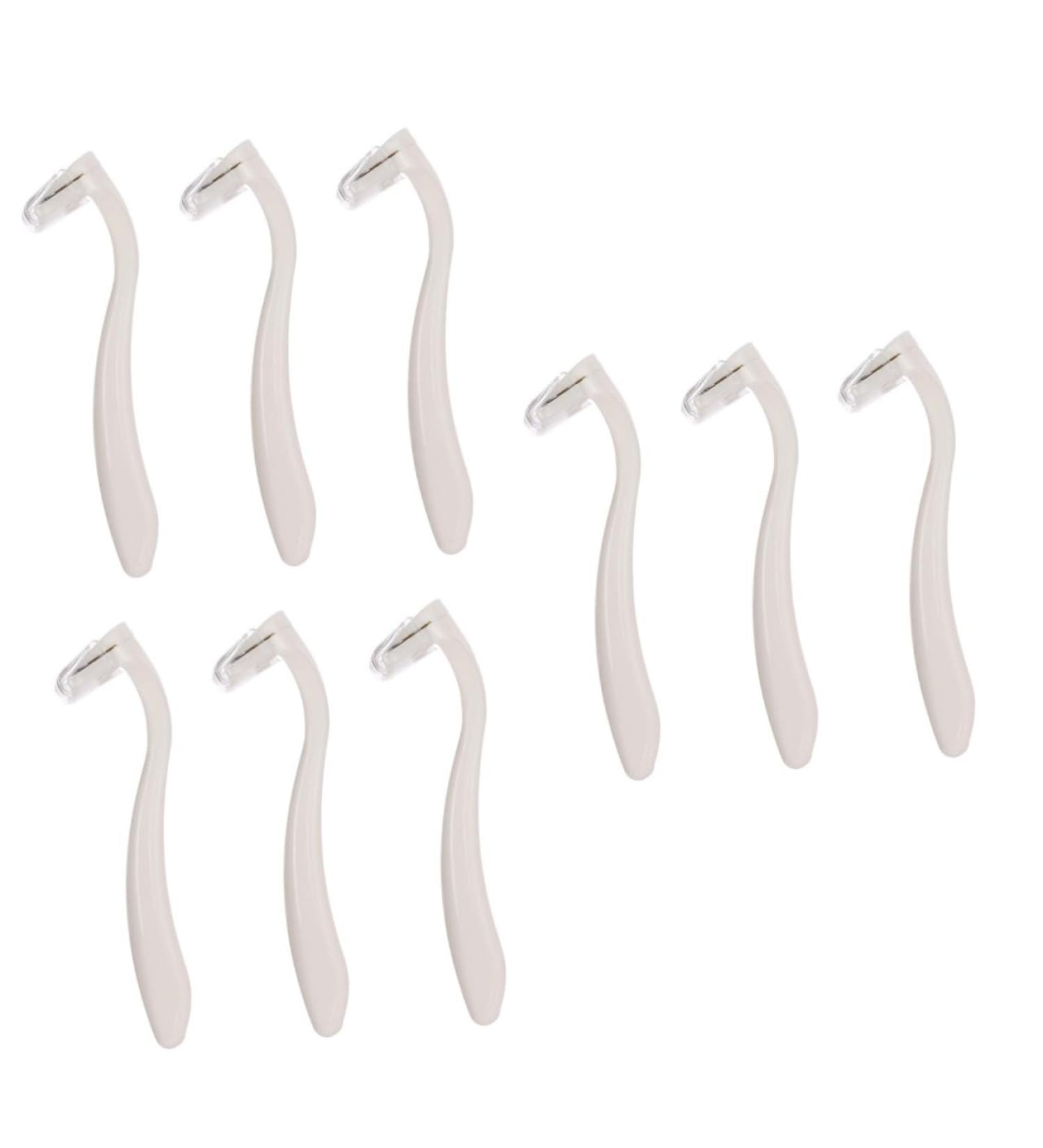 FOMIYES 9pcs Shaver Tool Set - Miss Shaver Hair Clips in White ABS - 8.7x2cm - Perfect for Grooming & Styling - Buy Online on GoSupps.com