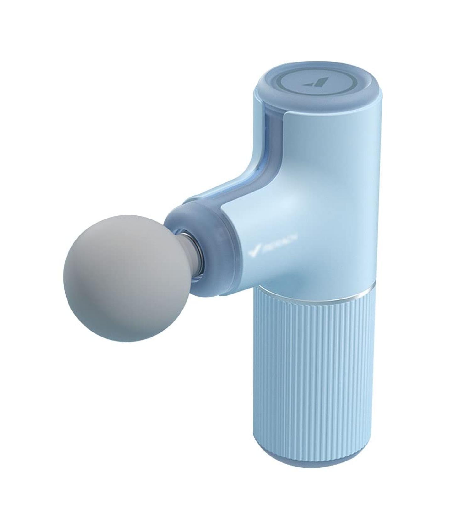 Vitein Myofascial Pistol Massage Device - Electrical Fitness & Neck Relaxation - Compact Blue Massage Gun (14.98 x 8.65 x 4.6cm) - Buy Online on GoSupps.com