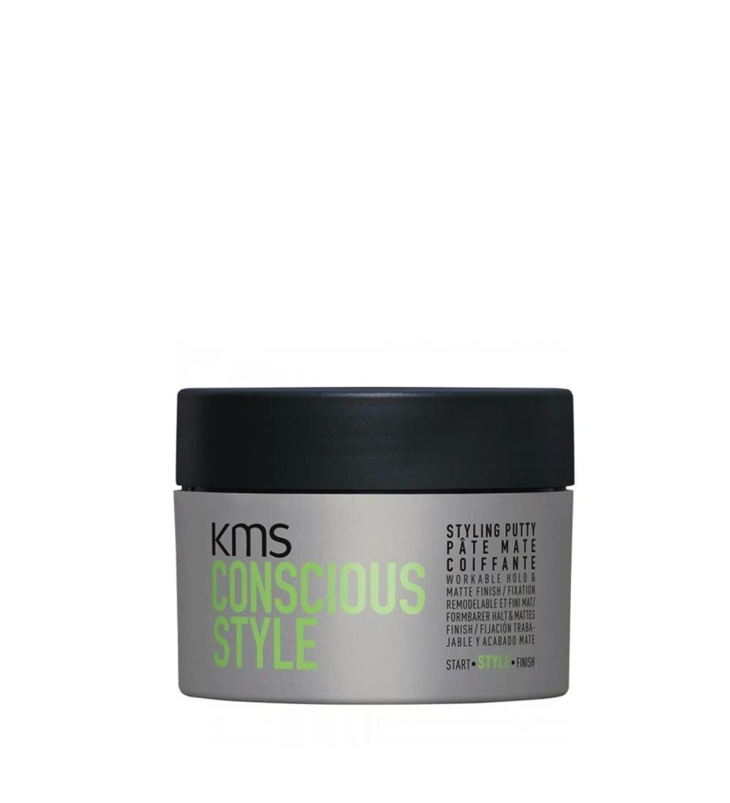 KMS CONSCIOUSSTYLE Matte-Texture Finish Styling Putty 75mL - 2.5 fl. oz - Buy Online on GoSupps.com
