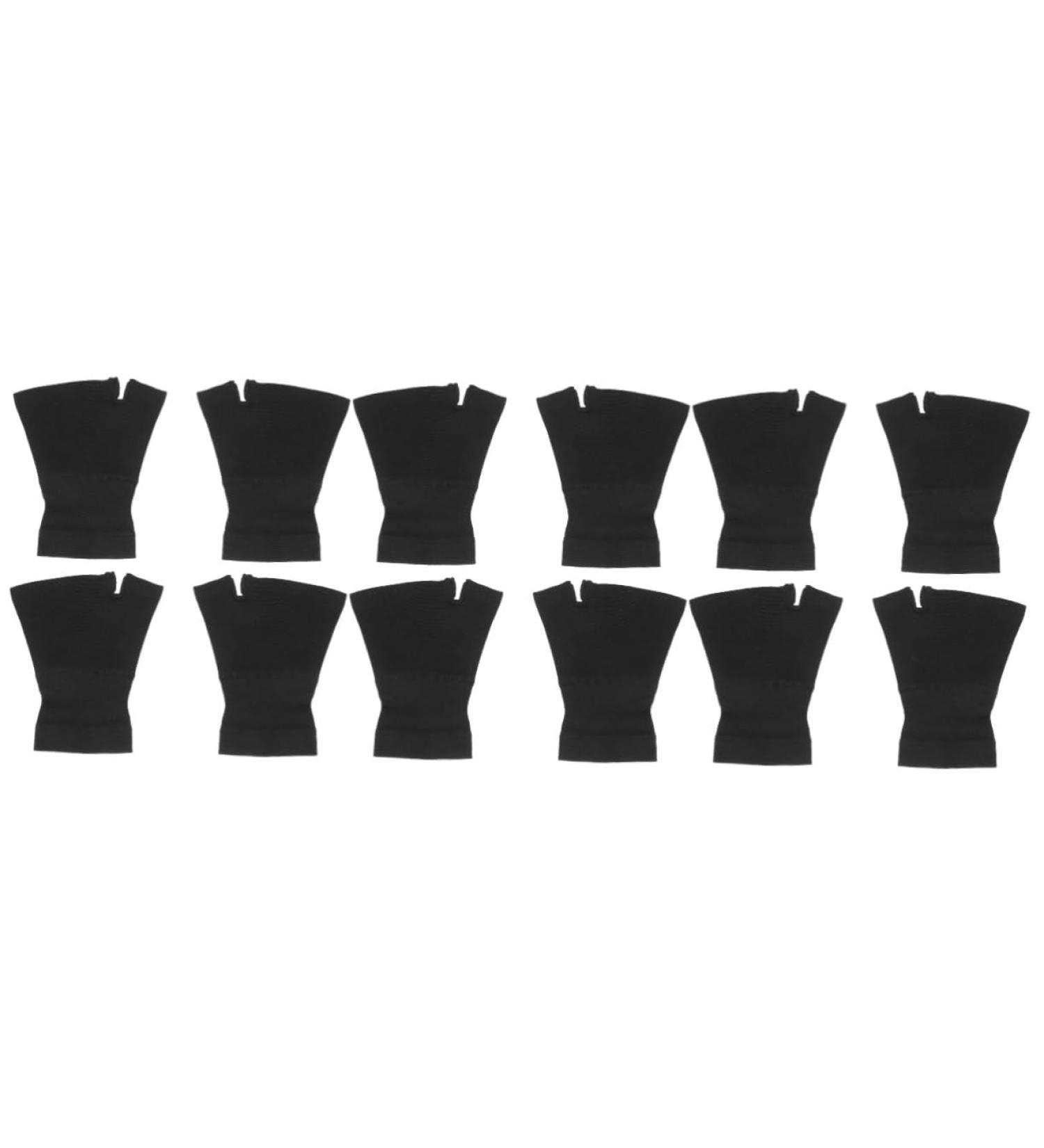 Mobestech 6 Pairs Copper Wrist Brace & Thumb Support - Warm Mittens for Women - Night Sleep Wrist Guard & Sleeve - Buy Online on GoSupps.com