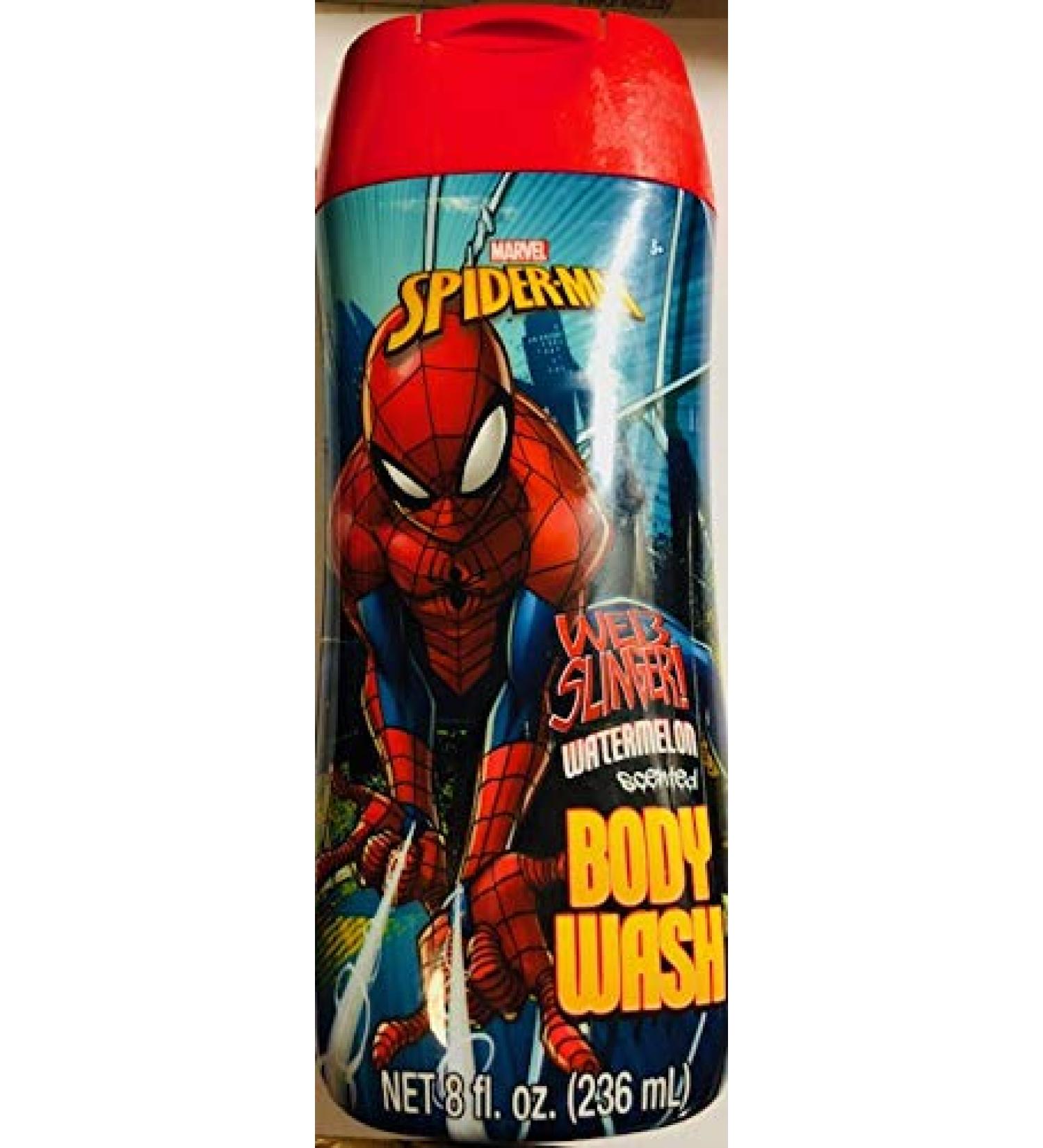 Spider-Man Web Slinger! Watermelon Body Wash 1-8 fl.oz (236 ml)
