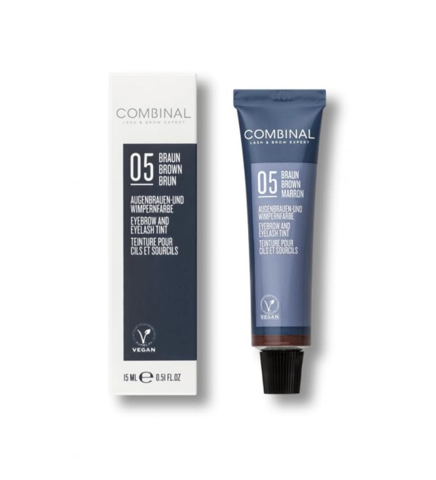 G n rique Combinal Eyelash and Eyebrow Tint 05-Brown 15 ml