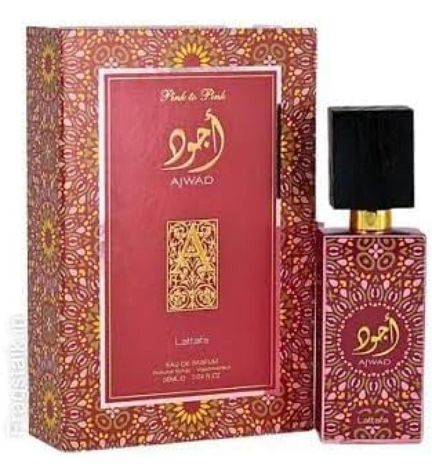 Paddy A'jwad P'ink to P'ink Long Lasting Eau Da Parfum For Men and Women Unisex 100 ML (3.4 floz) - Buy Online on GoSupps.com