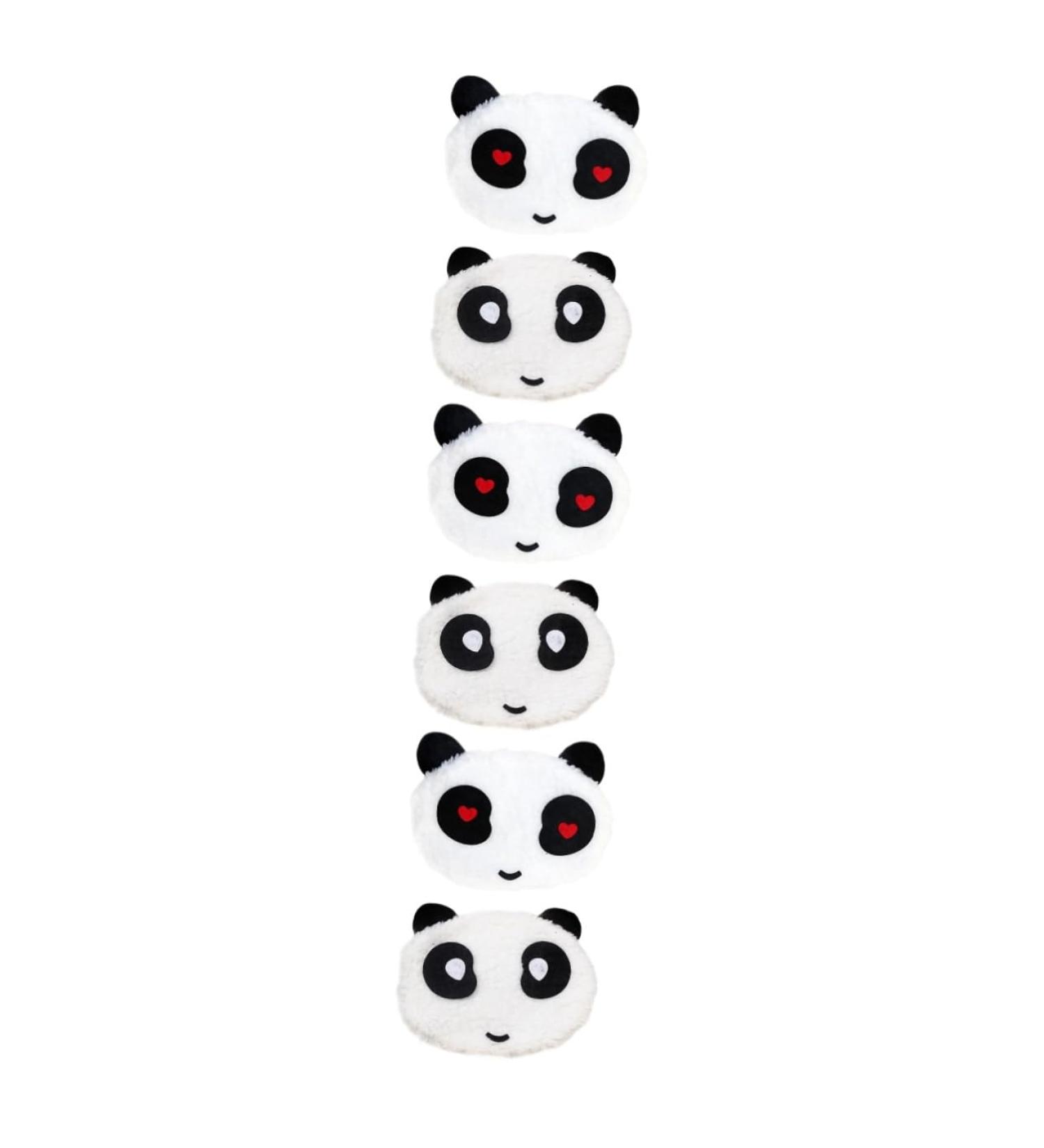 Gatuida Bandanas 6 Pack - Warm Panda Face Cover for Adults | Cotton Disposable Winter Mask & Sleep Mask | Neck Protection (White 3 Pieces) - Buy Online on GoSupps.com
