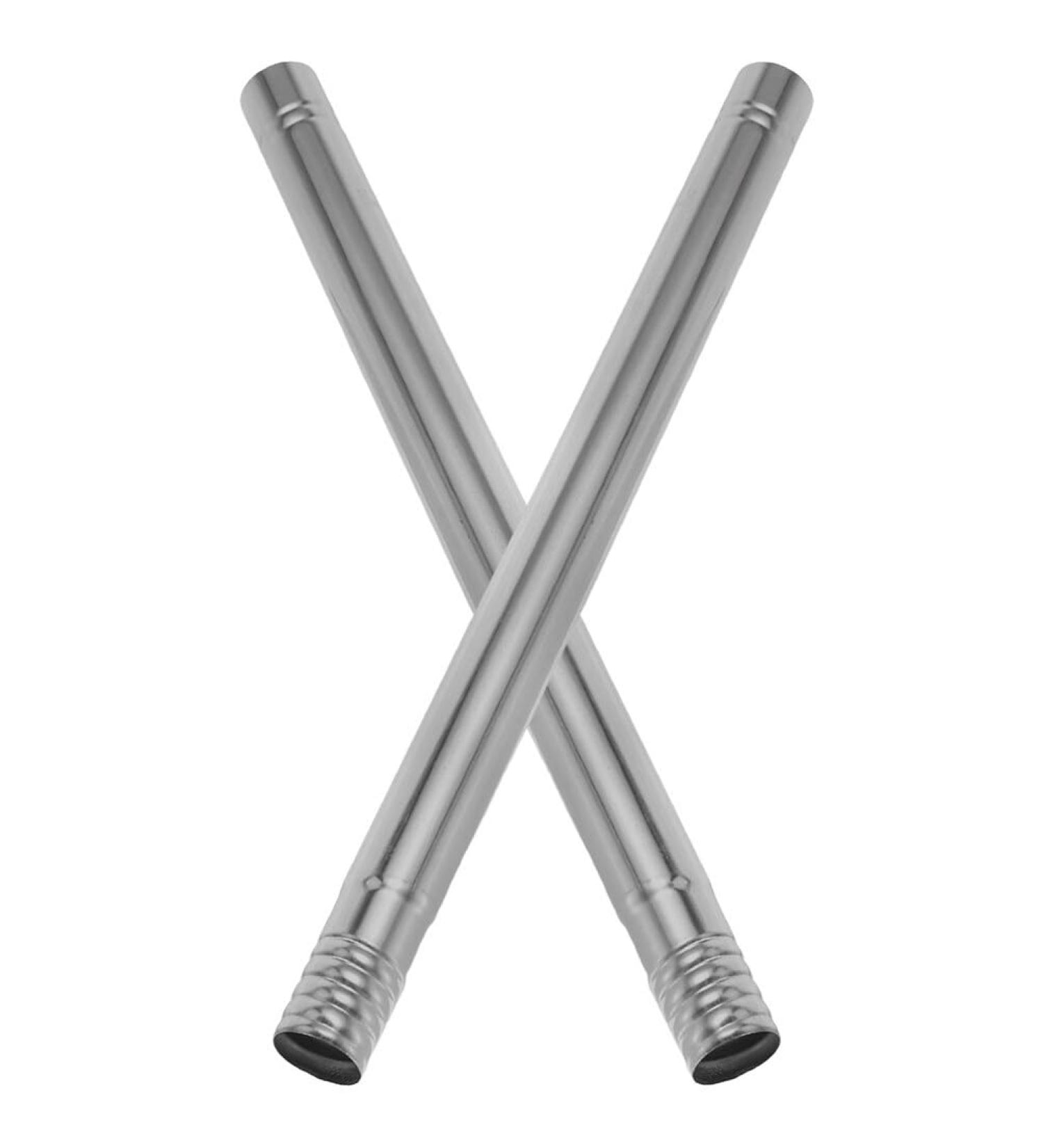 Angoily 2-Piece Stainless Steel Broom Replacement Set | Extension Mop Handle & Threaded Broom Accessories | 22mm Hole Diameter | Ideal for Home Use - Buy Online on GoSupps.com