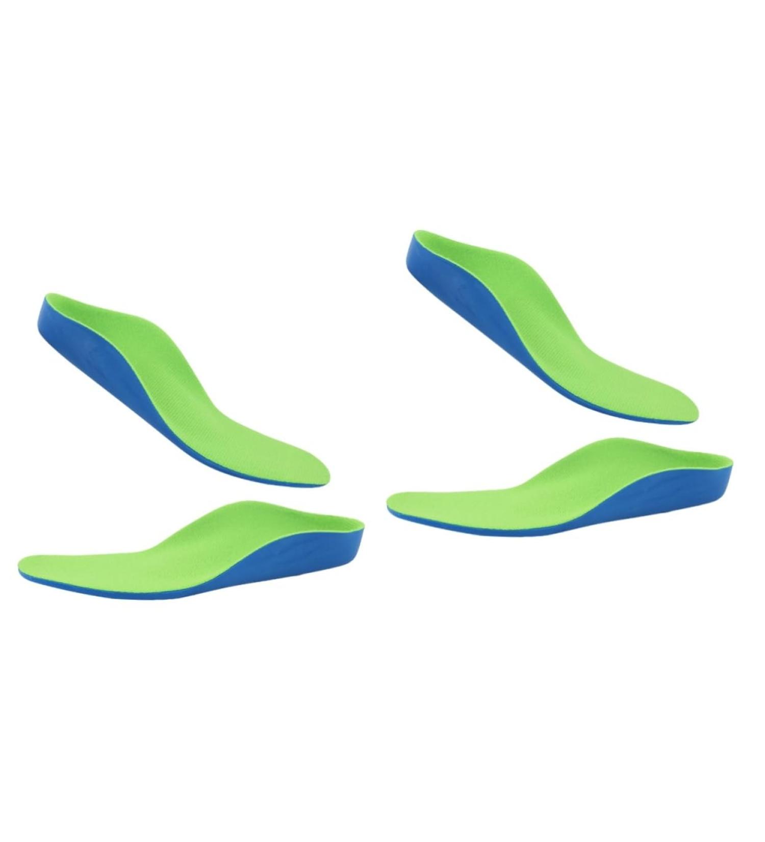 GLEAVI Orthotic Sports Insoles 2 Pairs Soft Comfort Inserts for Arch Support & Shock Absorption Ideal for Kids & Adults - Buy Online on GoSupps.com