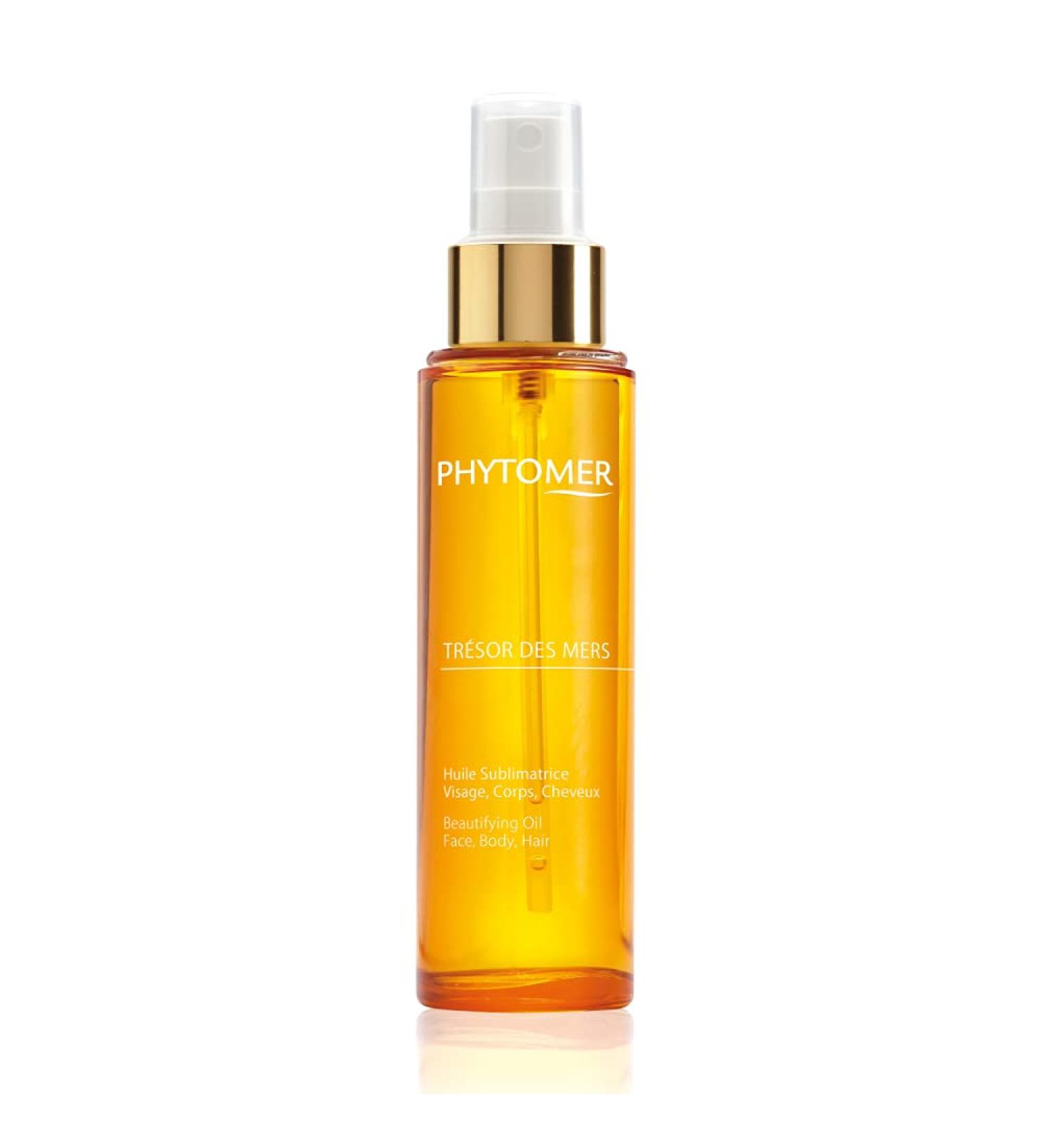 Phytomer Tr sor Des Mers Hydrating Oil | Nourishing Face Body & Hair Oil | Moisturizing Dry Oil Mist | Illuminating Elixir for Glowing Skin | 100 ml - International Shipping Available - Buy Online on GoSupps.com