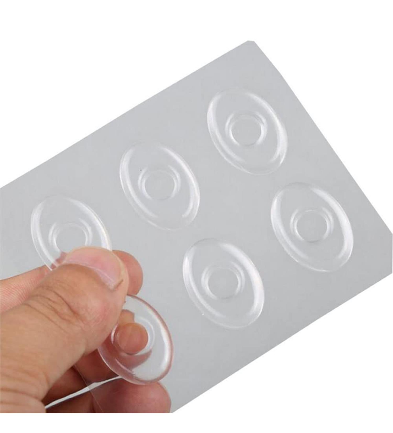 Buy 6 Sheets Clear Oval Gel Foot Eye Rings - Silicone Callus Cushion & Self-Adhesive Heel Stickers for Corn Pads & Toe Protection | International Shipping - Buy Online on GoSupps.com