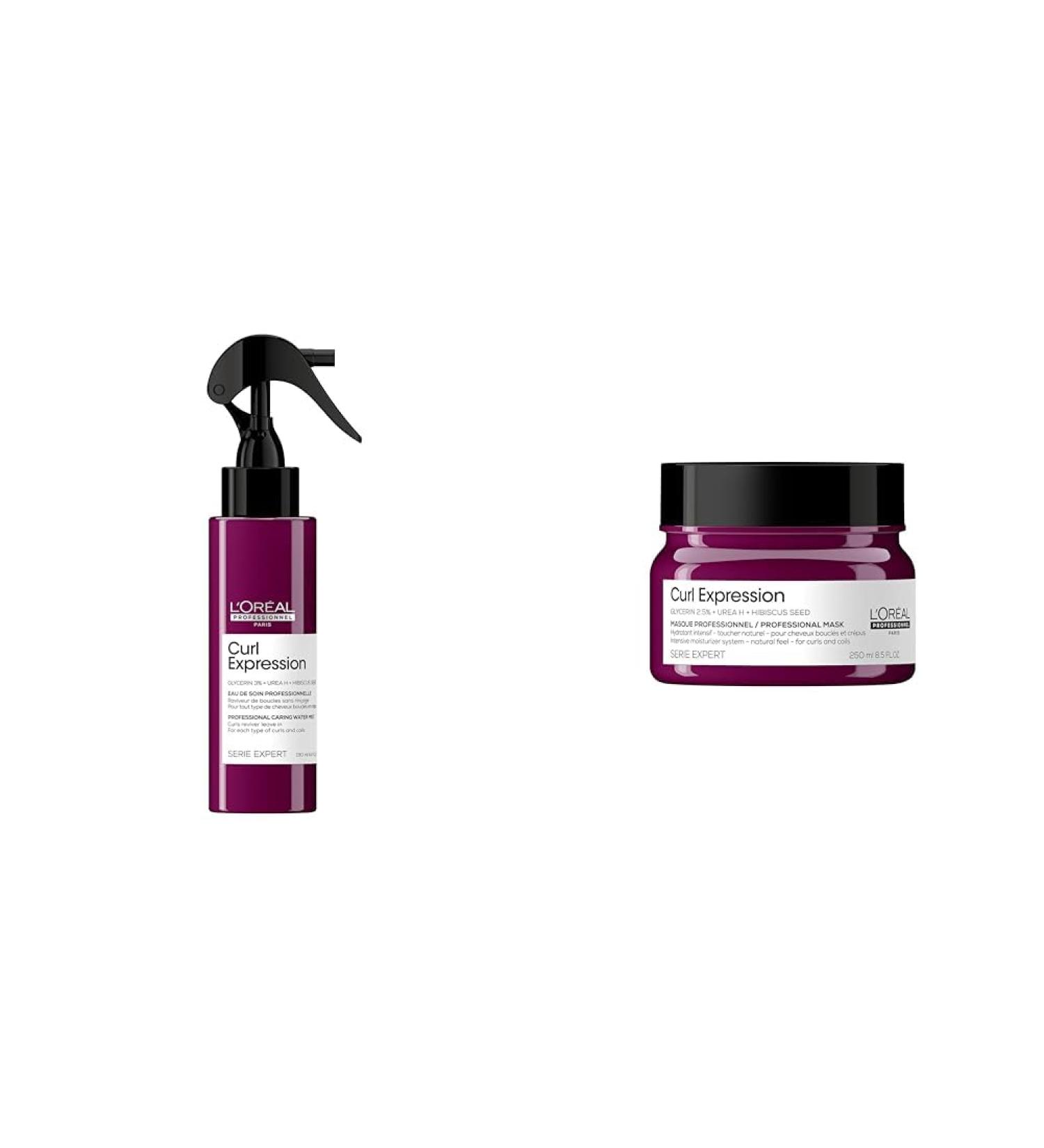  L'Or al Professionnel L'Or al Professionnel Routine Curl Expression Curly Hair Cleansing Cream Shampoo Definition Cream Moisturizing & Detangling Mask Rinse-Free Reviver Spray - Duo Trio Quartet - Buy Online on GoSupps.com