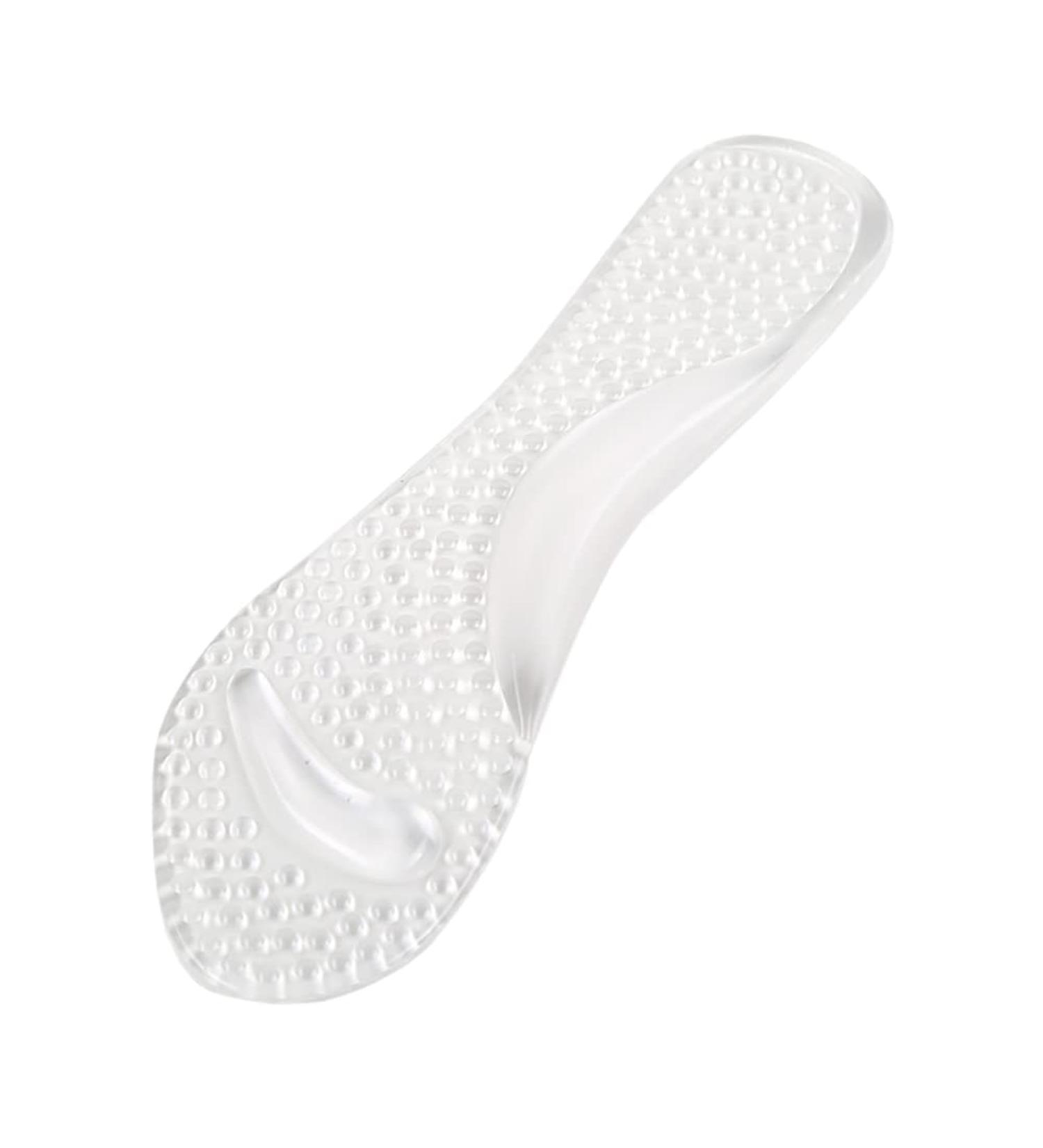 Buy Silicone High Heel Cushion Inserts | Gel Sandal Insoles with High Arch Support for Women & Men | Clear Ball of Foot Pads - Buy Online on GoSupps.com