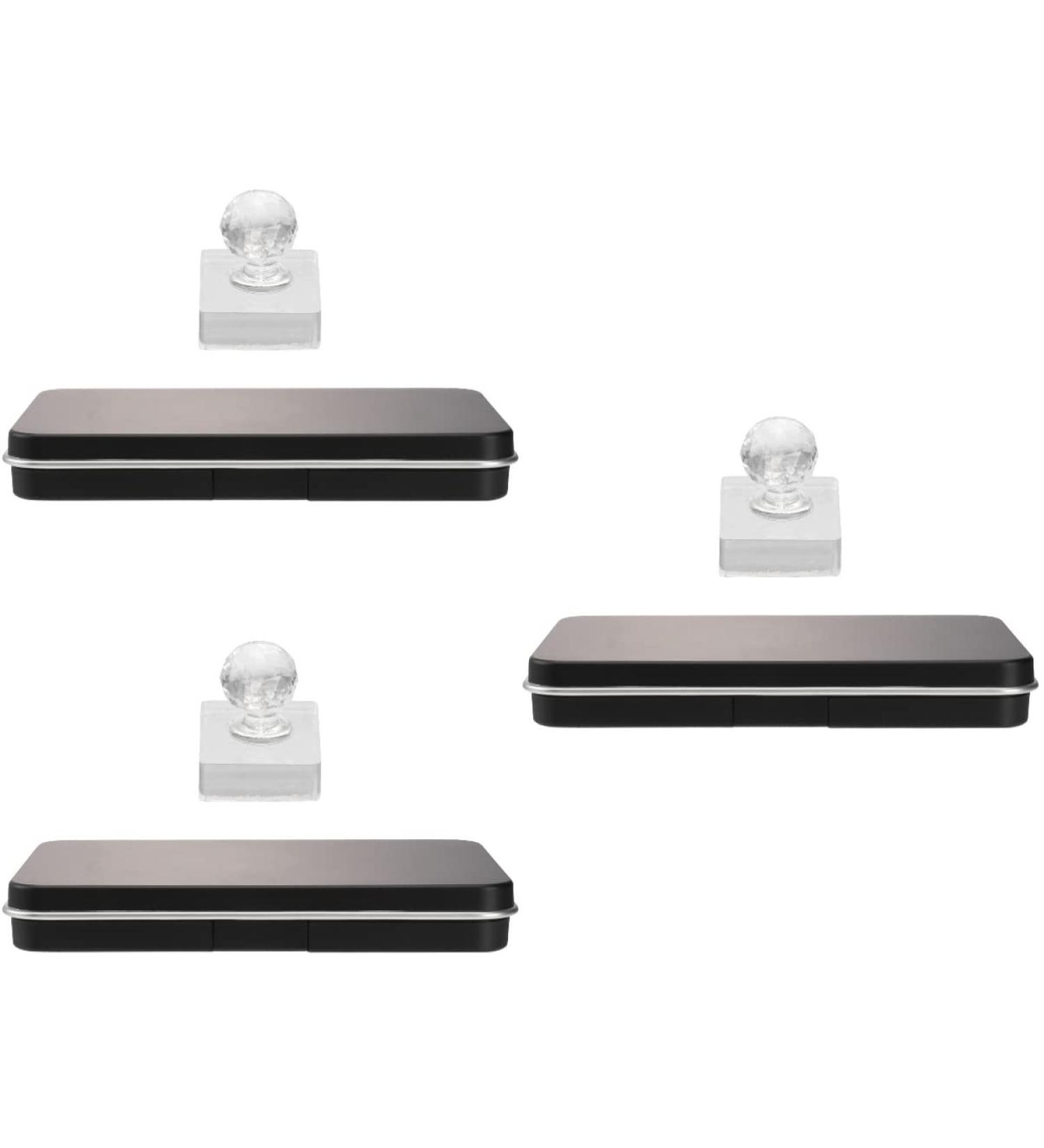  minkissy minkissy Set of 3 Makeup Storage Trays Compact Multi-Grid Box for Eyeshadow Blush and Lipstick for Travel - Buy Online on GoSupps.com