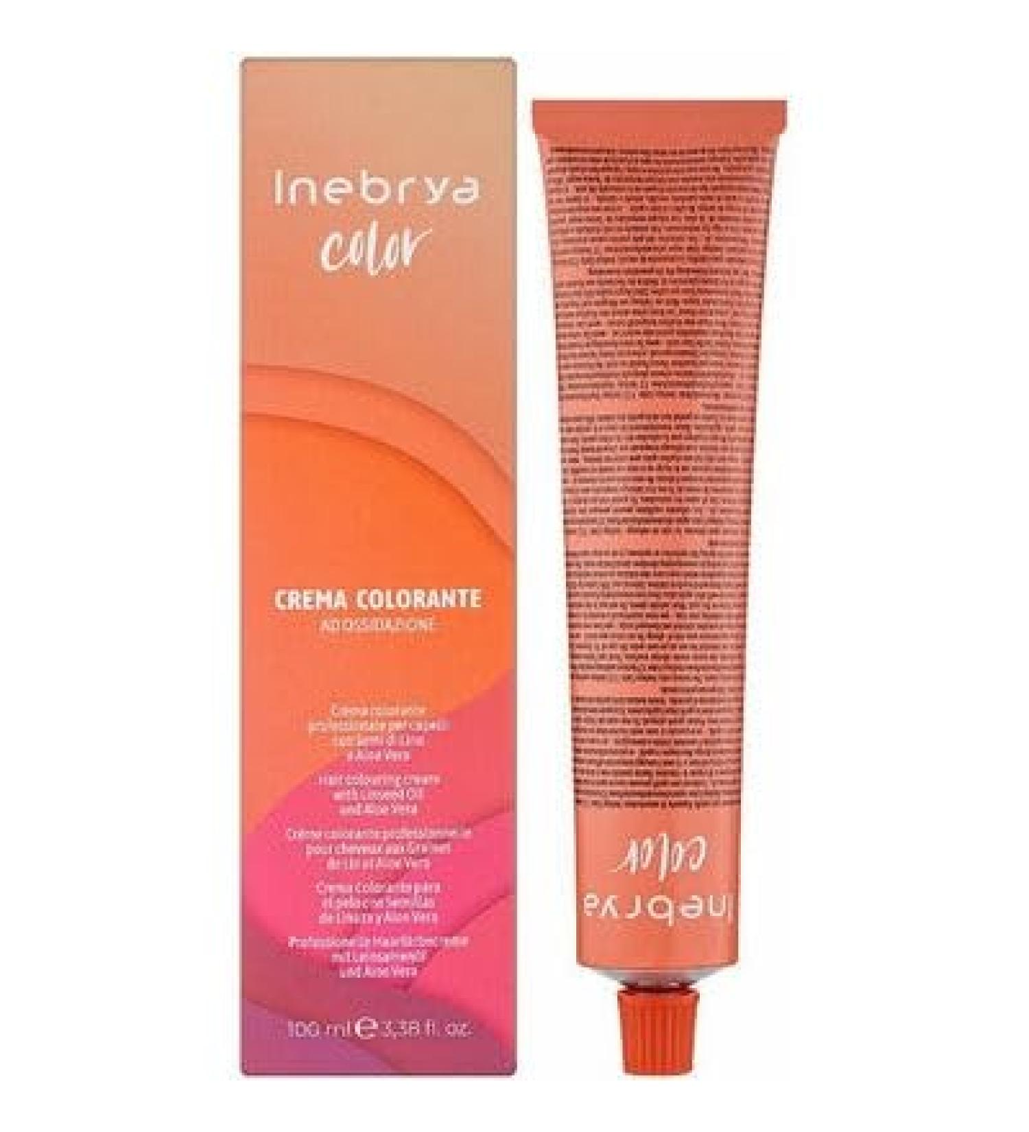 Inebrya Color ASH 6/1 Dark Blonde Ash 100ml yellow 100 ml (Pack of 1)