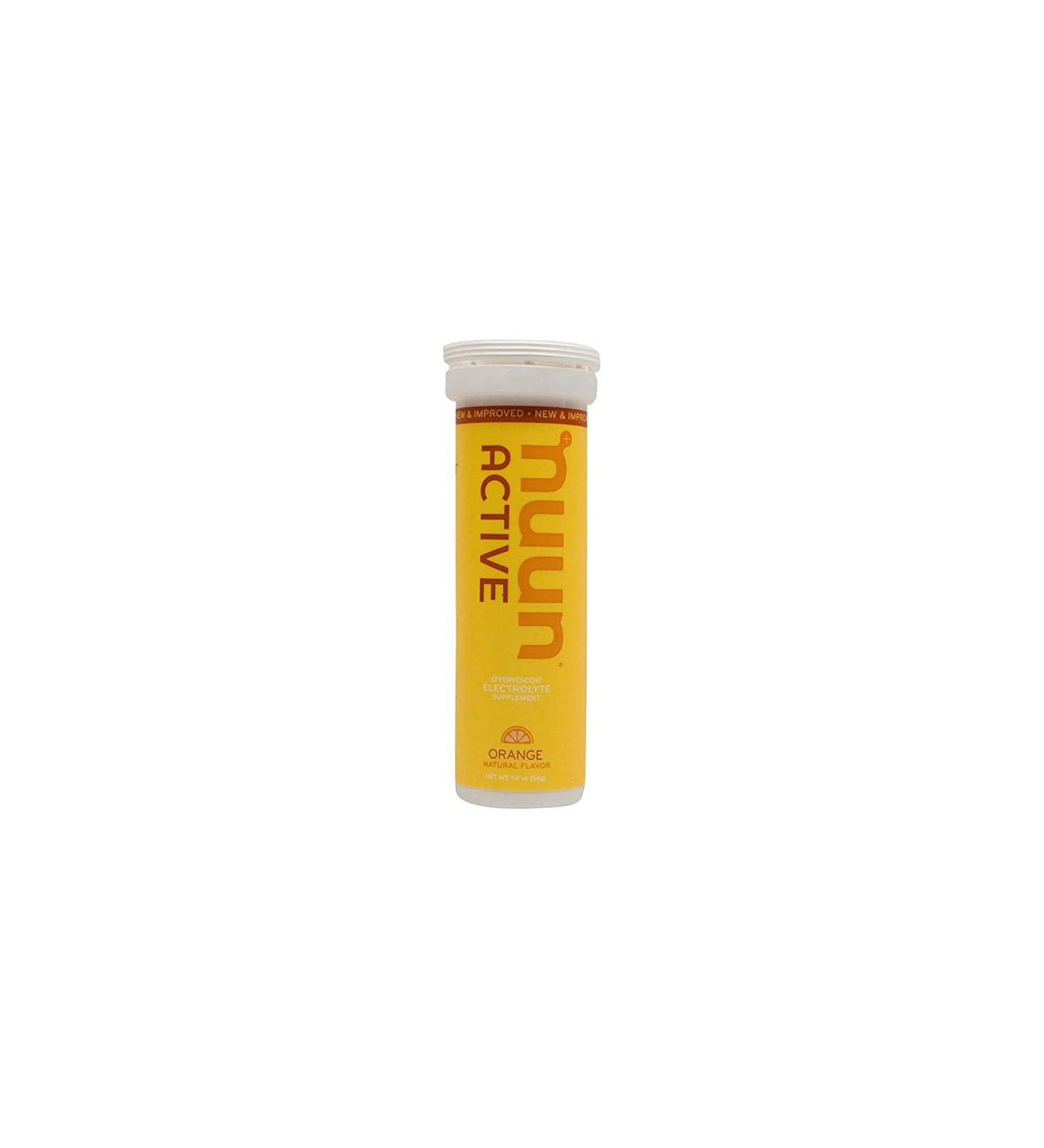 Nuun Active Hydration Tablets - Orange Box of 8 Tubes | International Shipping Available - Buy Online on GoSupps.com