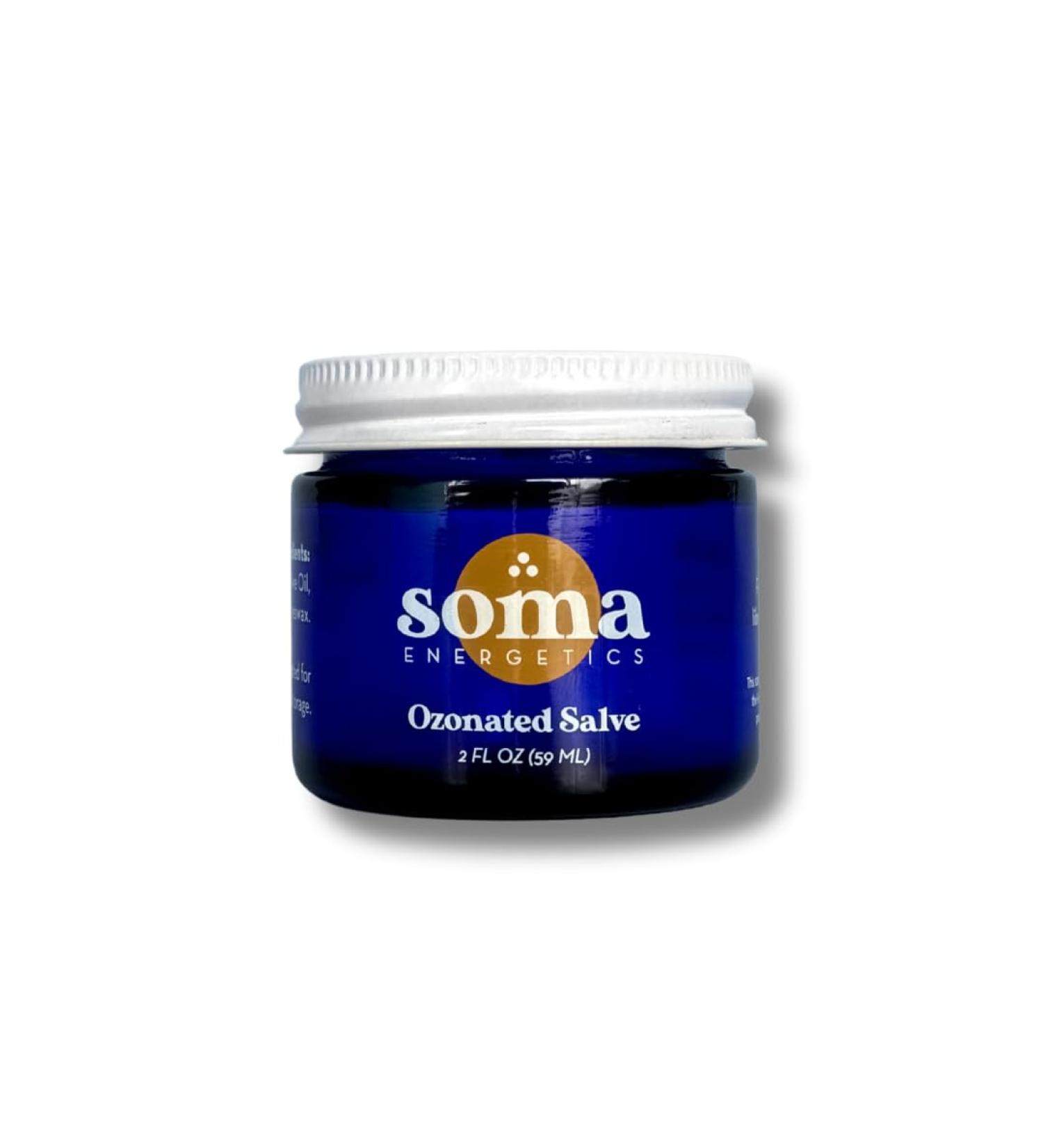 Ozonated Organic Salve for Skin Repair | Joint Pain Relief & Eczema Treatment | 2 oz Natural Healing Balm - Buy Online on GoSupps.com