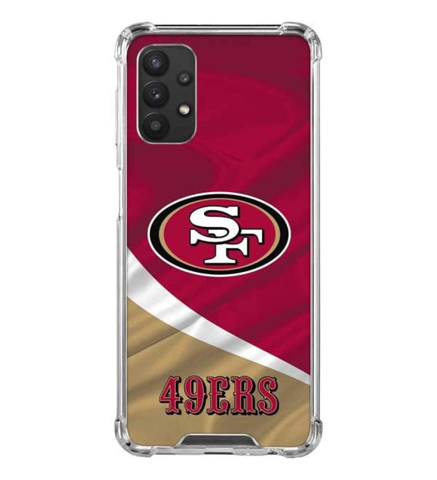 NFL San Francisco 49ers Samsung Galaxy A32 5G Clear Phone Case by Skinit - Buy Online on GoSupps.com