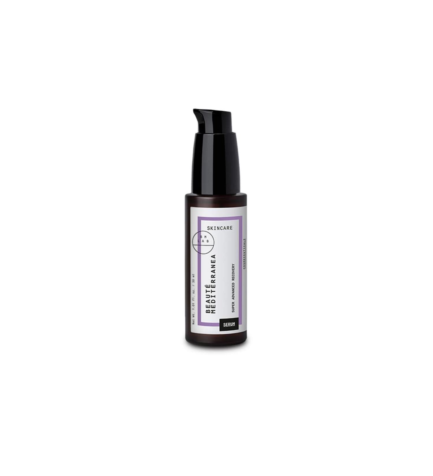 Beaut Mediterranea Super Concentrated Serum with Natural Retinal - 30 ml - with Bakuchiol and Vitamin D Booster - Optimal Tolerance - 100% Vegan - Super Advanced Recovery Serum - Buy Online on GoSupps.com