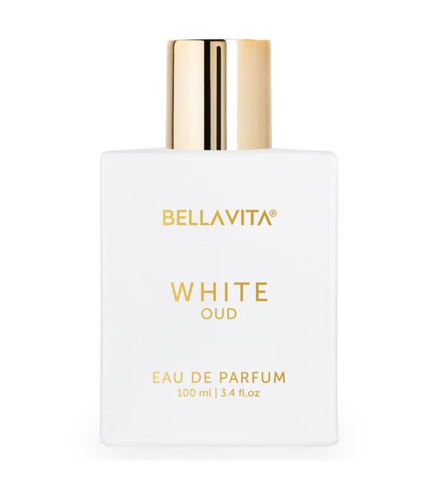 BELLA.VITA White Oud Unisex Eau De Parfum Perfume with Orange Patchouli Musk|Premium Long Lasting Oud & Fruity Fragrance for Men & Women 100ML - Buy Online on GoSupps.com