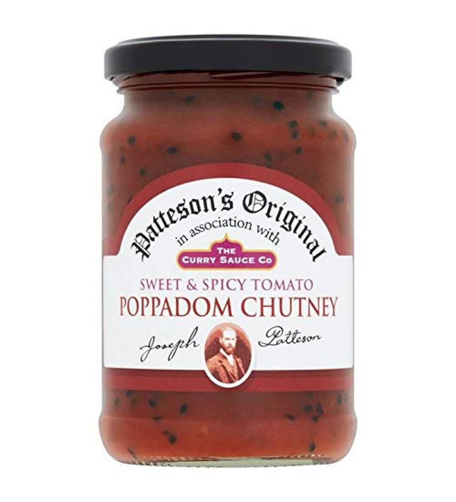 The Curry Sauce Co. The Curry Sauce Co. Spicy Tomato Poppadom Chutney 300g