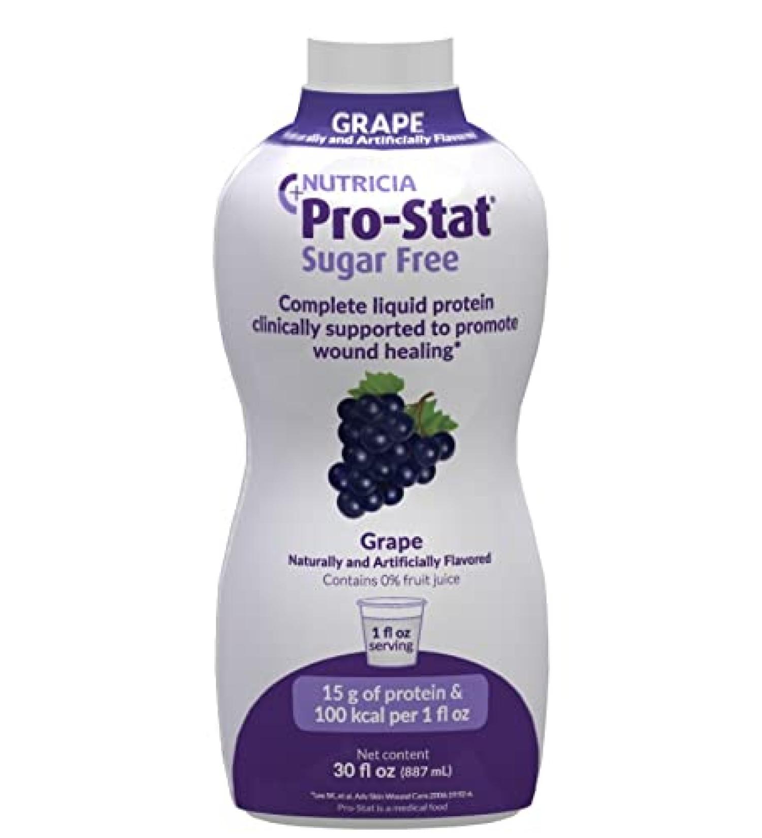 Pro-Stat Concentrated Liquid Protein Medical Food - Grape Flavor 30 Fl Oz Bottle (Pack of 1) - Buy Online on GoSupps.com