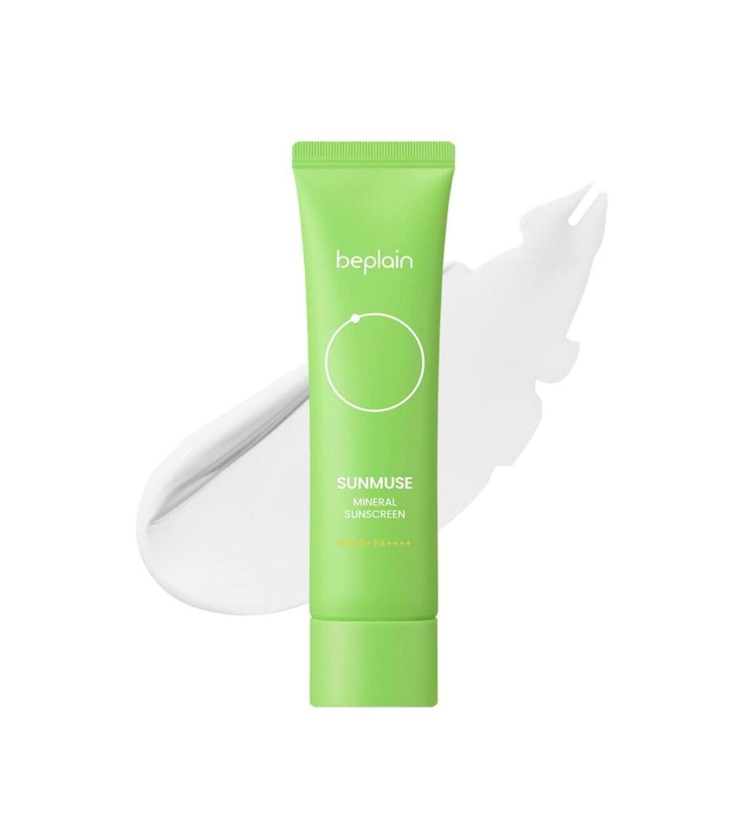Beplain Sunmuse Mineral Sunscreen SPF50+ PA++++ 50 ml - Buy Online on GoSupps.com