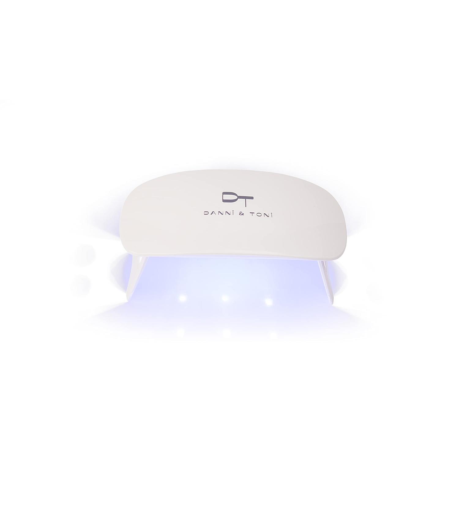 DANNI & TONI UV LED Nail Lamp 6W | Mini Nail Dryer for Gel Nail Polish - Fast Portable & Perfect for Home Use | International Shipping Available - Buy Online on GoSupps.com