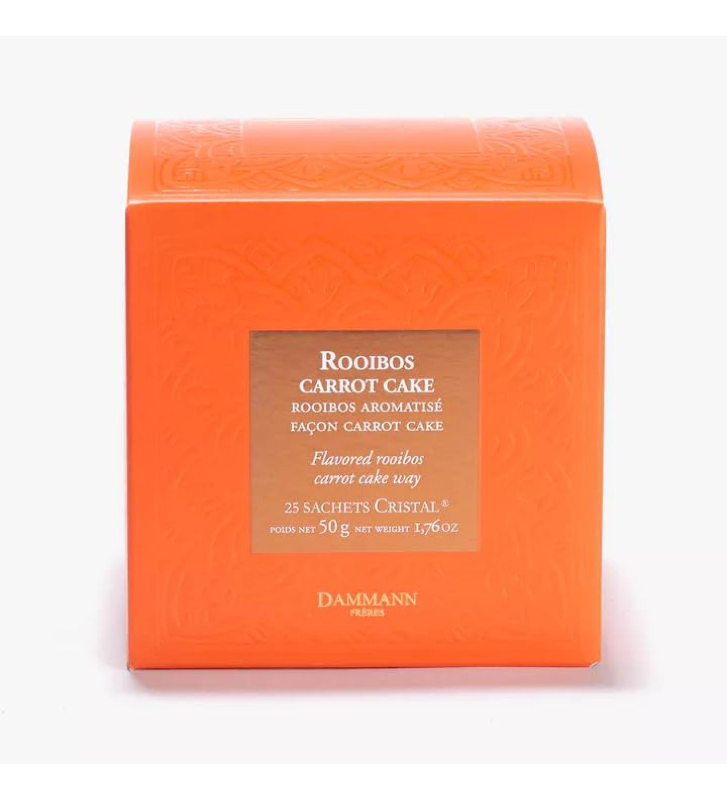 Dammann Rooibos Carrot Cake 25 Bags Crystal - Buy Online on GoSupps.com