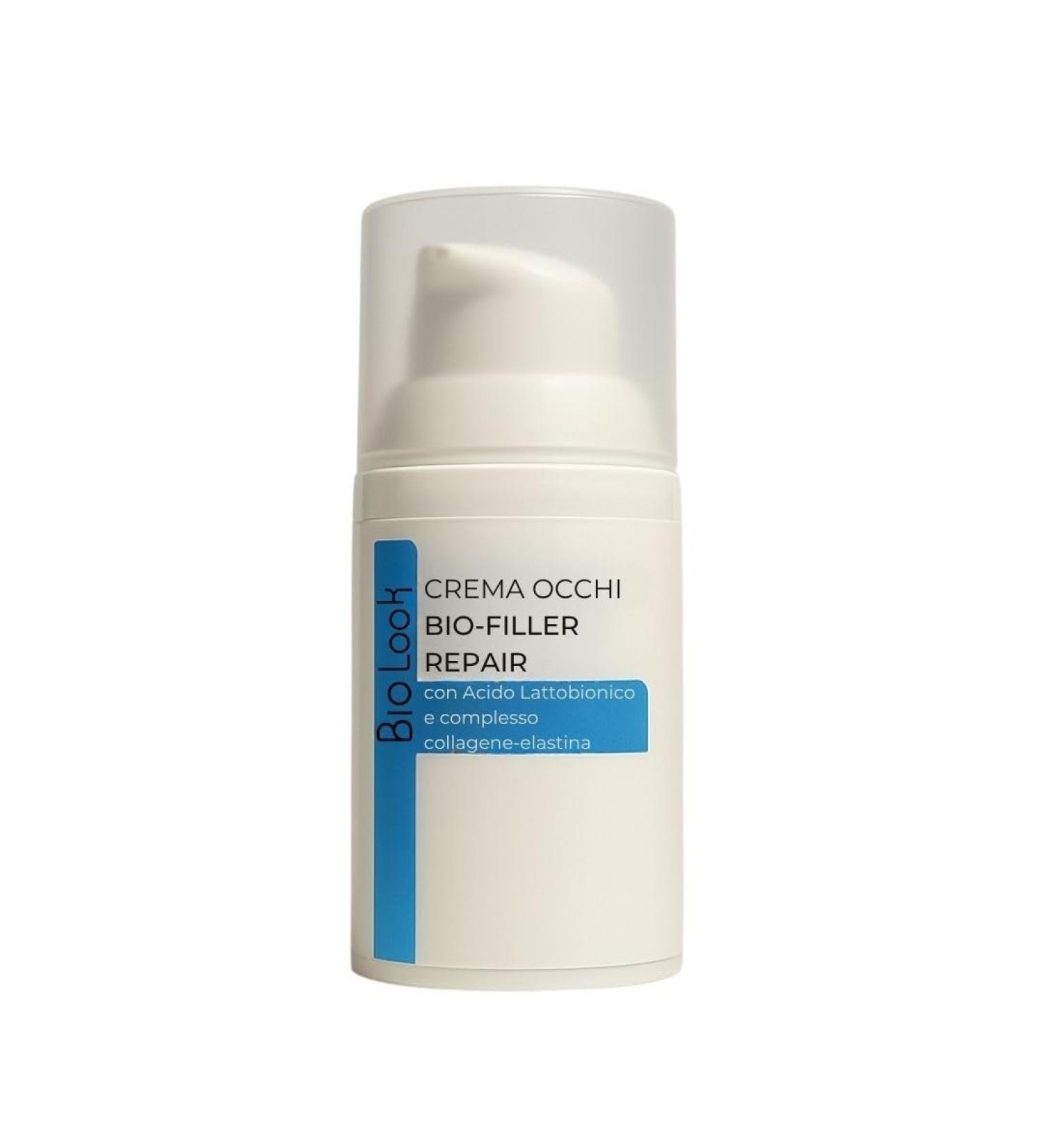  Biolook Bio Filler Anti-Puffiness Eye Contour Cream with Caffeine Collagen Lactobionic Acid Smoothing Brightening Toning Anti-Dark Eyes For Puffy Tired Eyes Soothing Eyelids | Crow's Feet - Buy Online on GoSupps.com