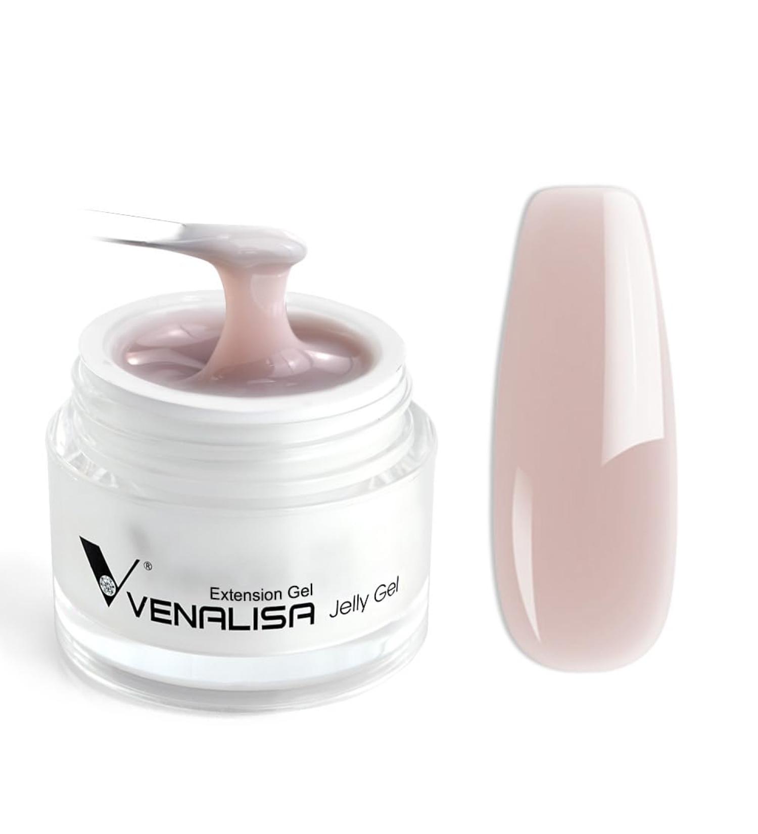 VENALISA 50ml Builder Nail Gel Kit - Acrylic French Nails in Gray Pink Natural Color - Buy Online on GoSupps.com
